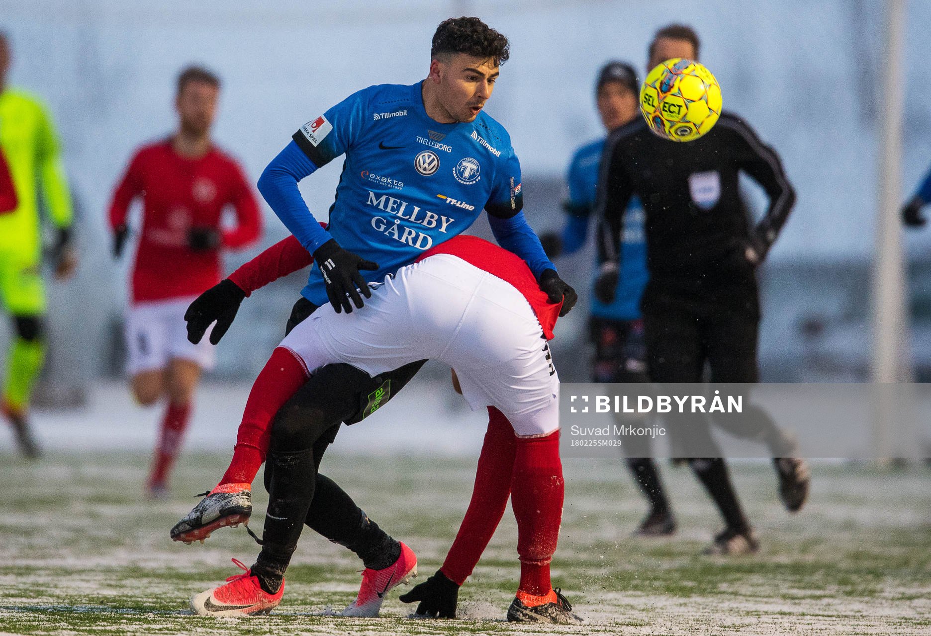 Trelleborgs Deniz Hummet och Kalmars Viktor Elm