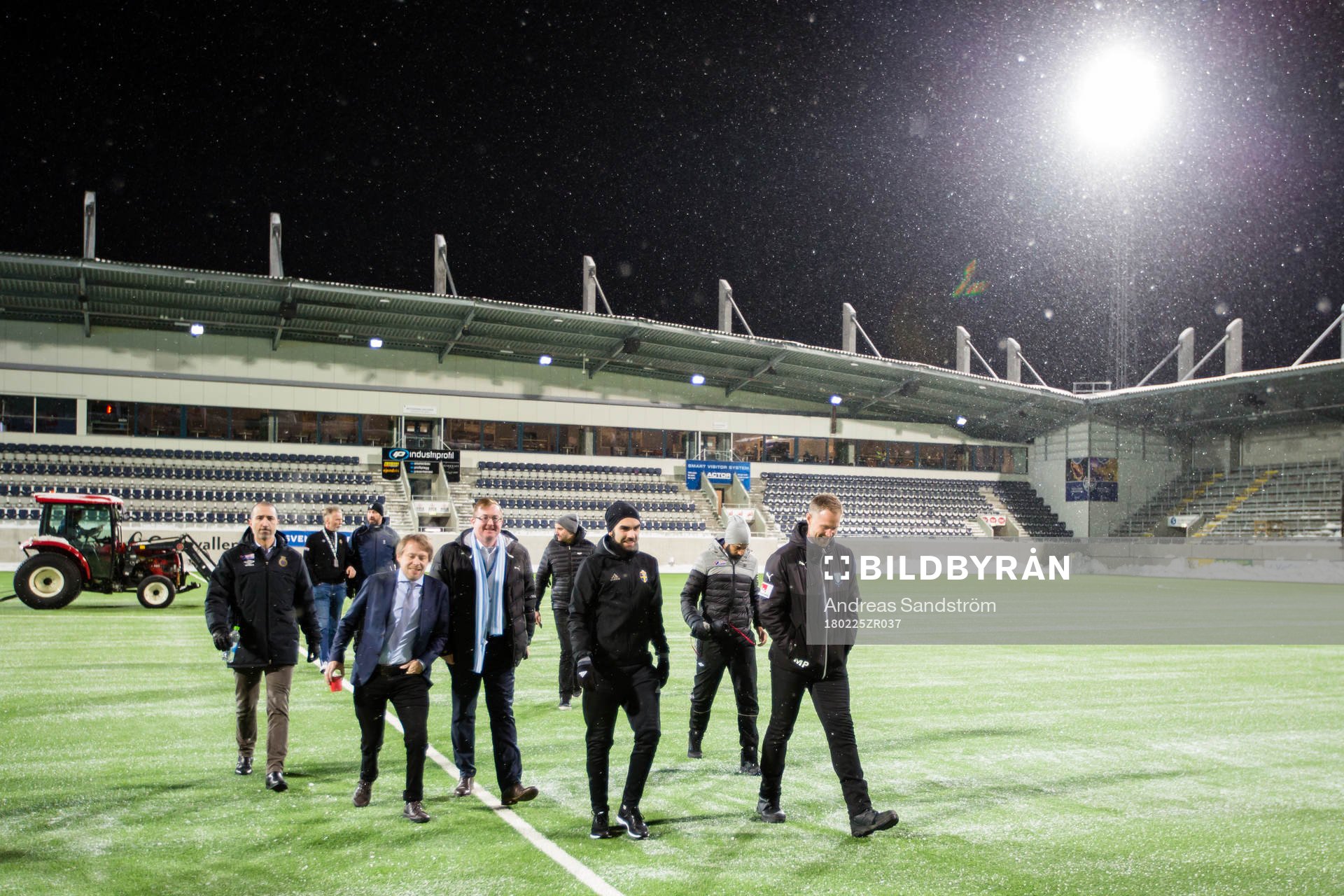 Matchdelegater och Ledare för lagen bestämmer sig för