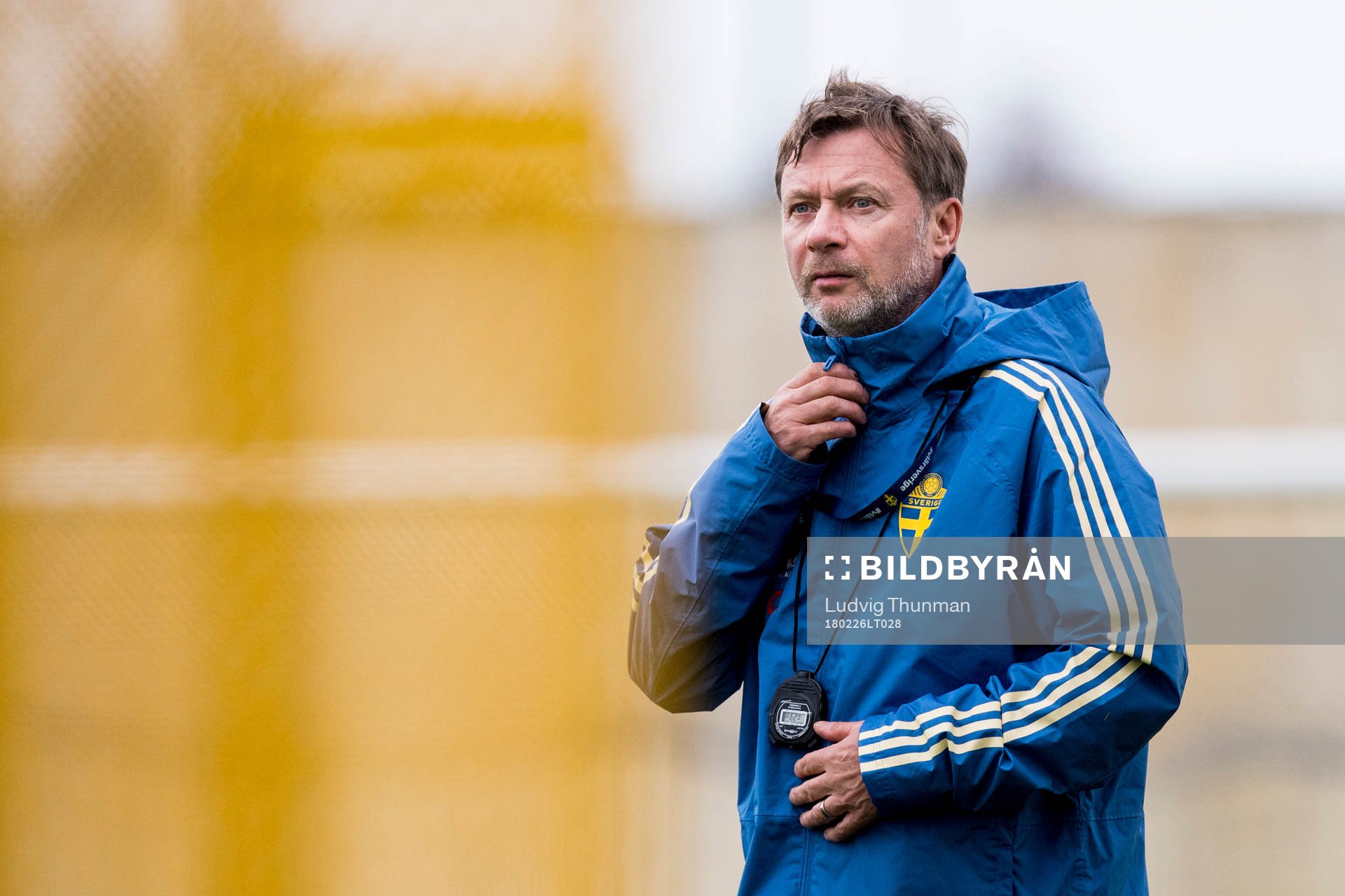Förbundskapten Peter Gerhardsson