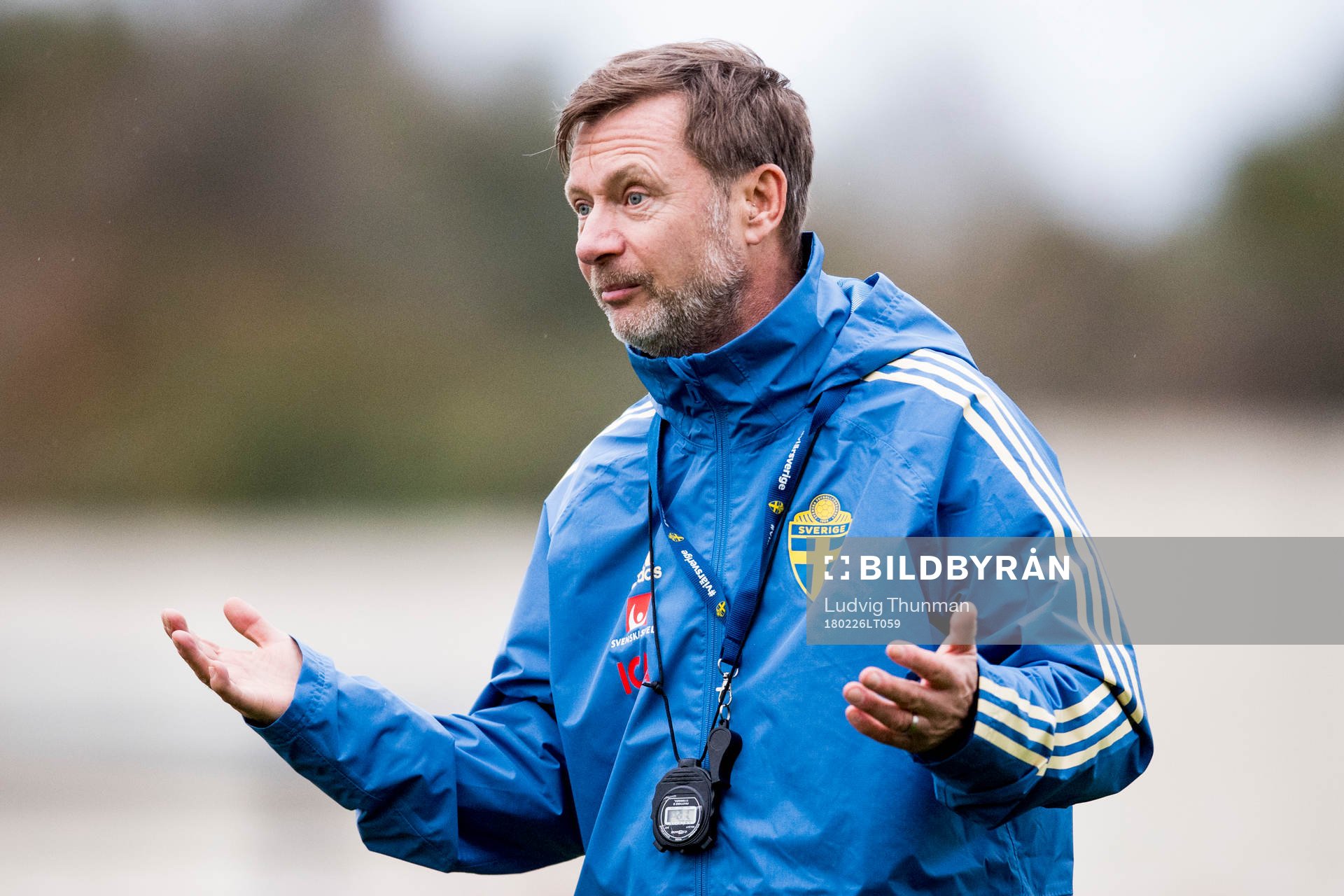 Förbundskapten Peter Gerhardsson