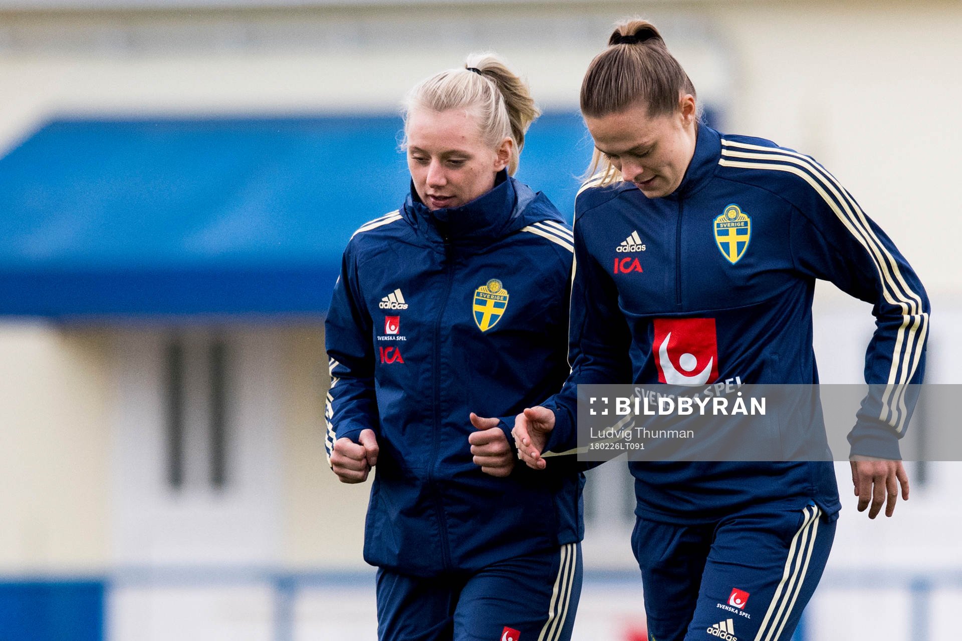 Stina Blackstenius och Fridolina Rolfö