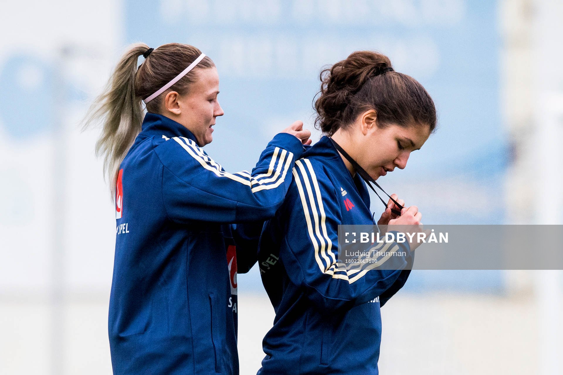 Hanna Glas och Loreta Kullashi