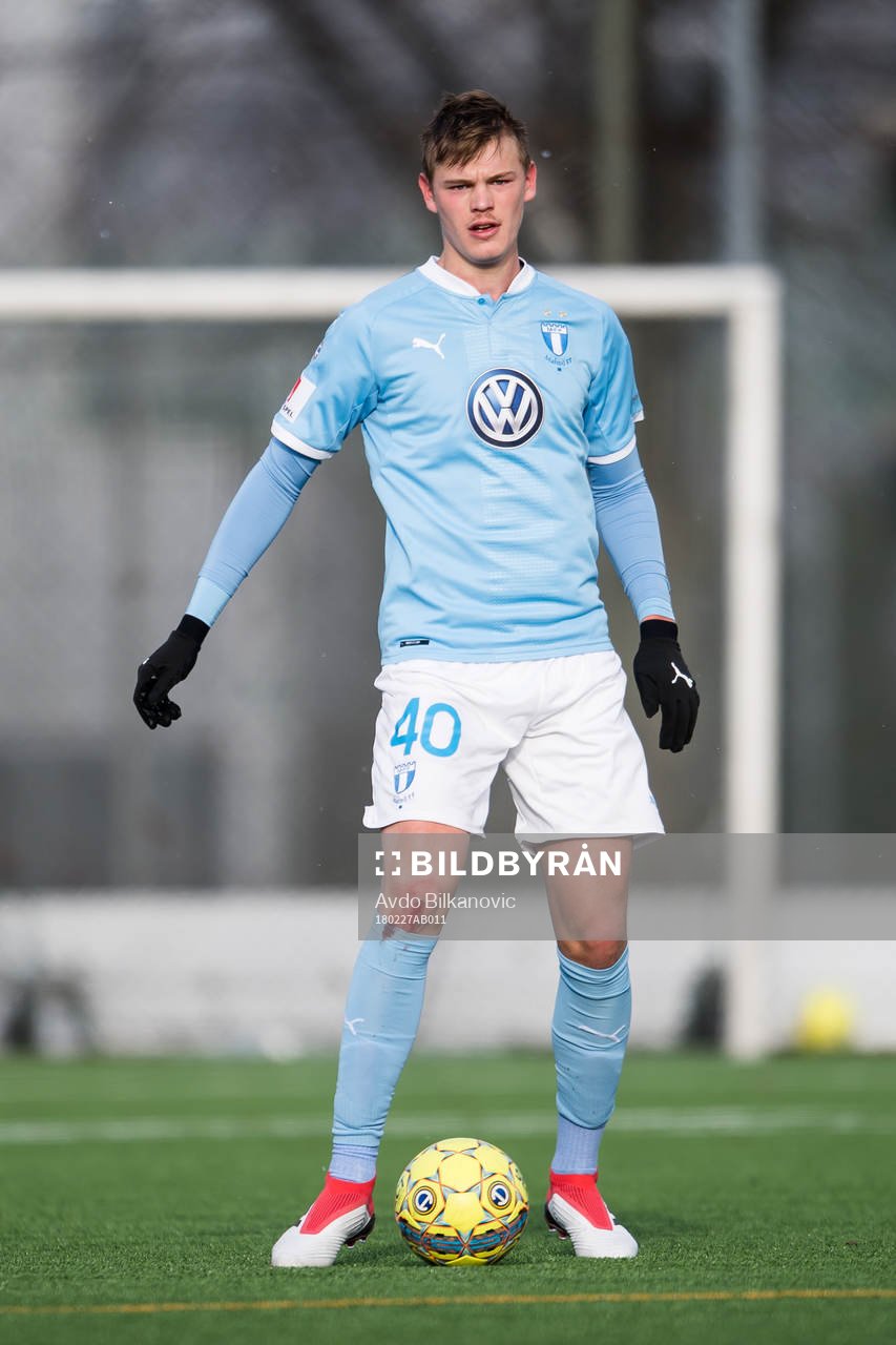 Malmö FF’s Hugo Andersson