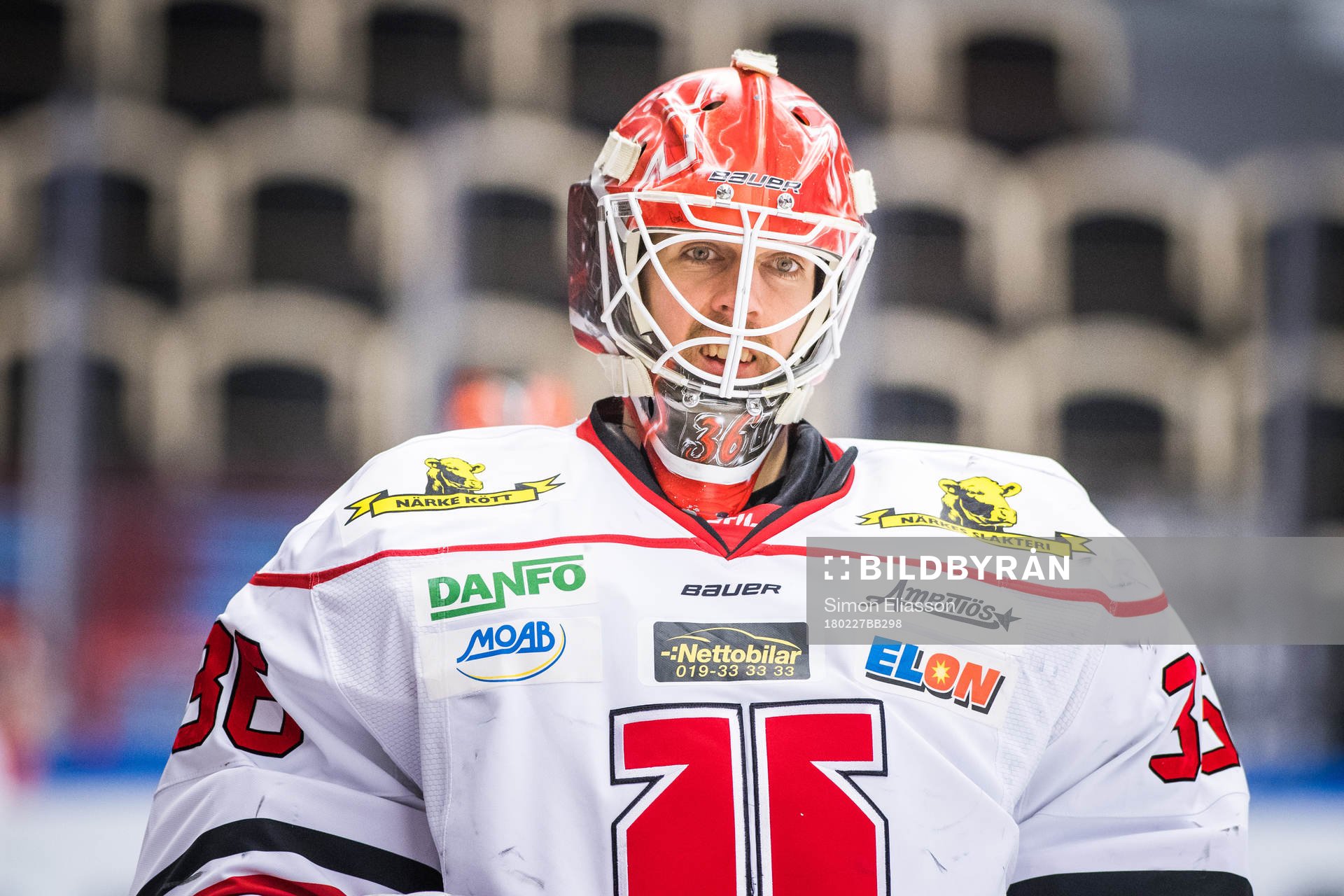 Örebros målvakt Axel Brage