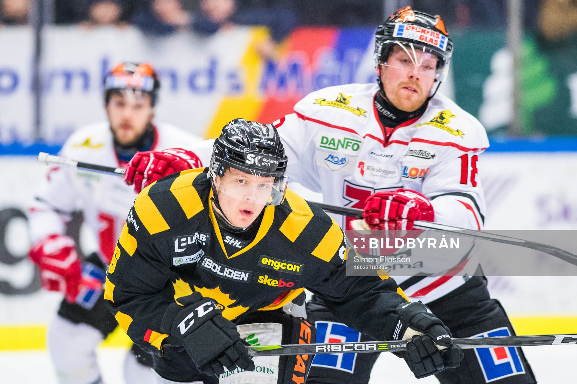 Skellefteås Linus Lindström och Örebros Joakim Andersson