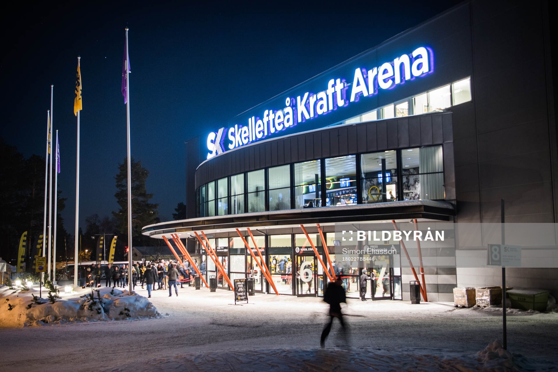 Skellefteå kraft arena exteriört