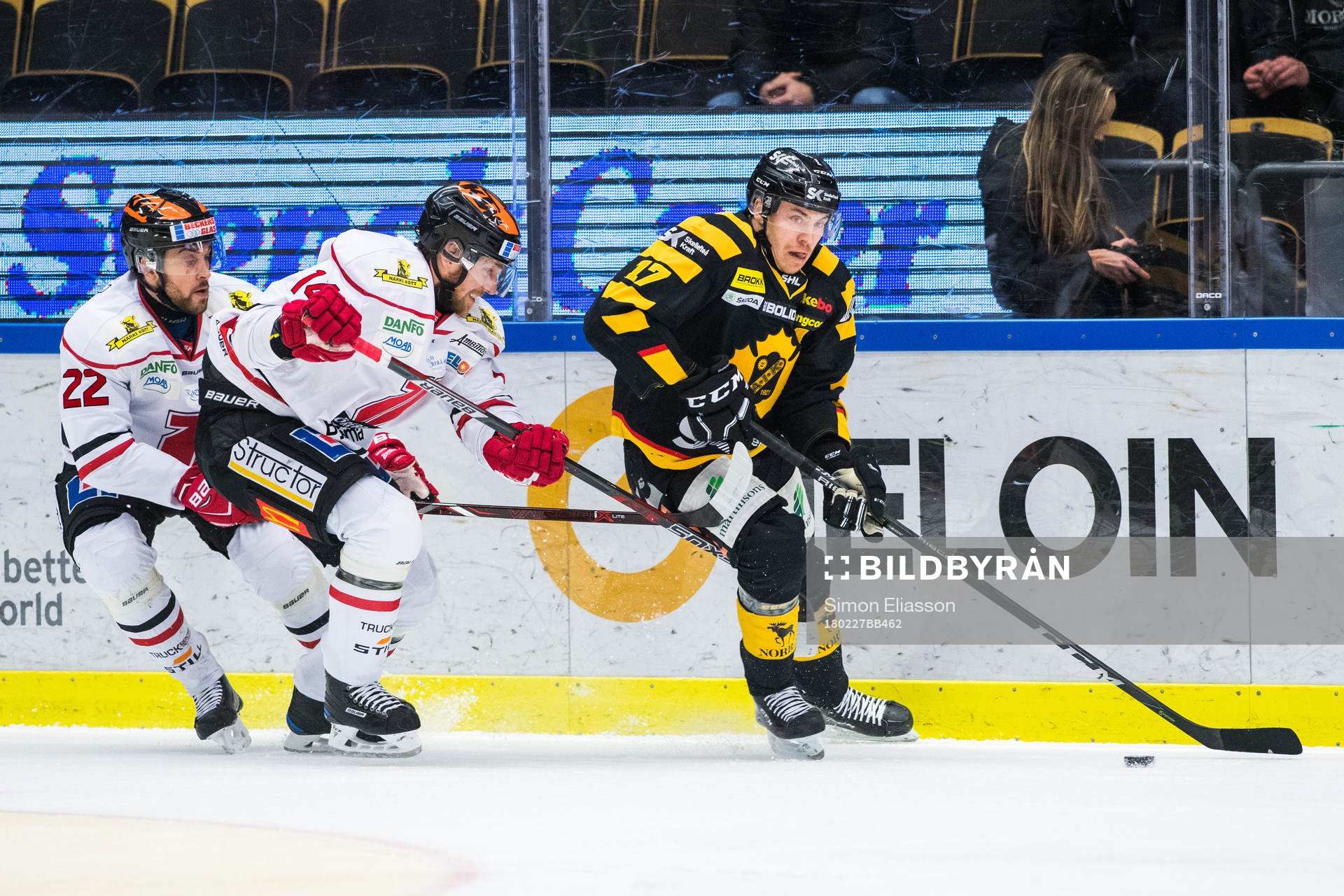 Örebros Jonathan Andersson och Tom Wandell samt