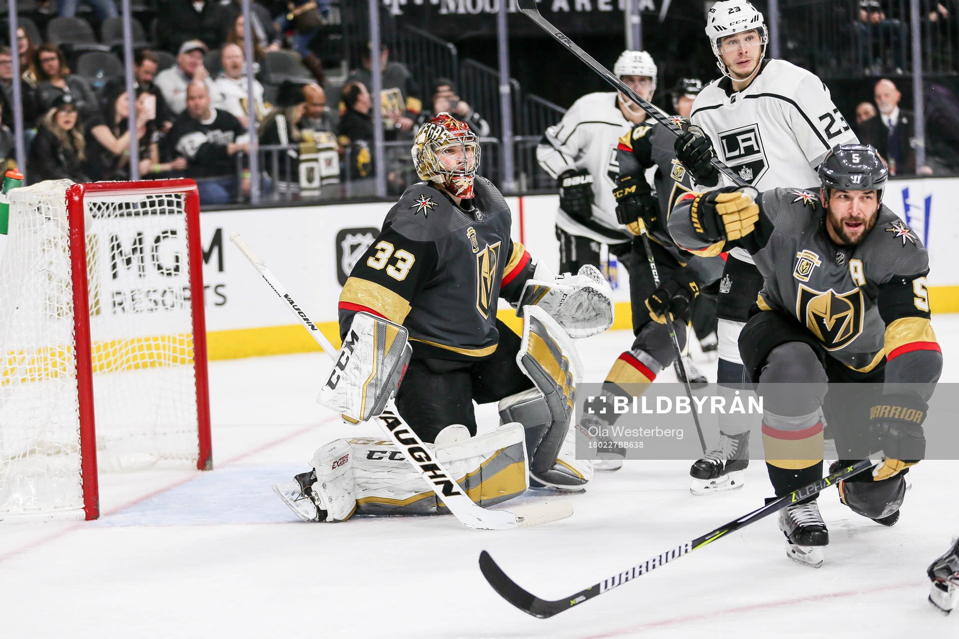 Las Vegas målvakt Maxime Legace
