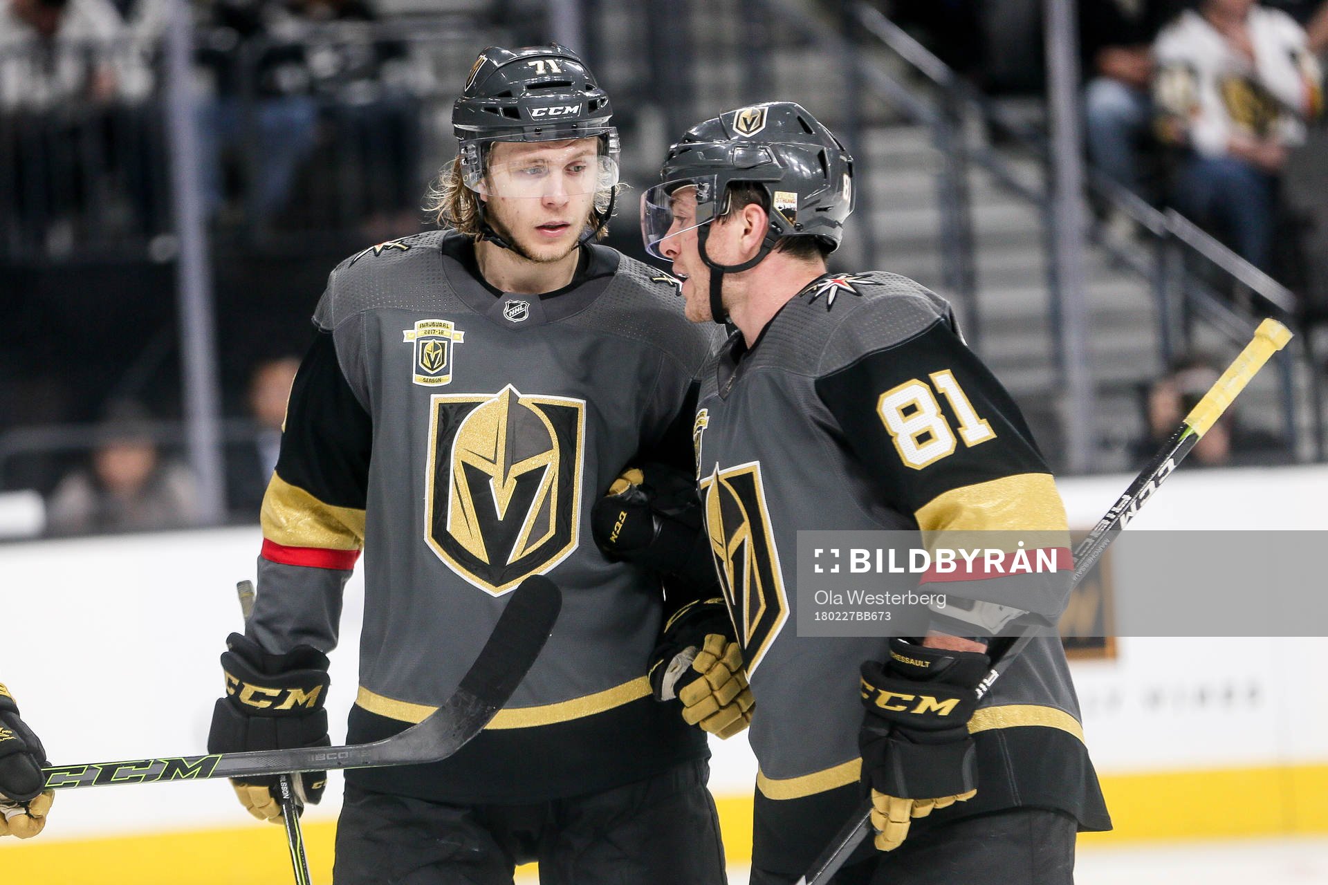 Las Vegas William Karlsson  och Jonathan Marchessault