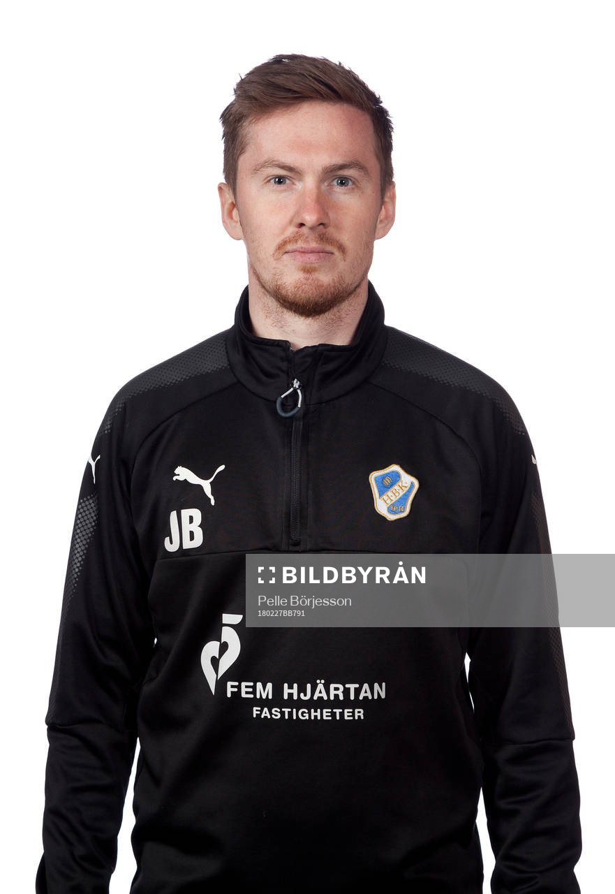 Halmstads hjälptränare Johan Bergsröm