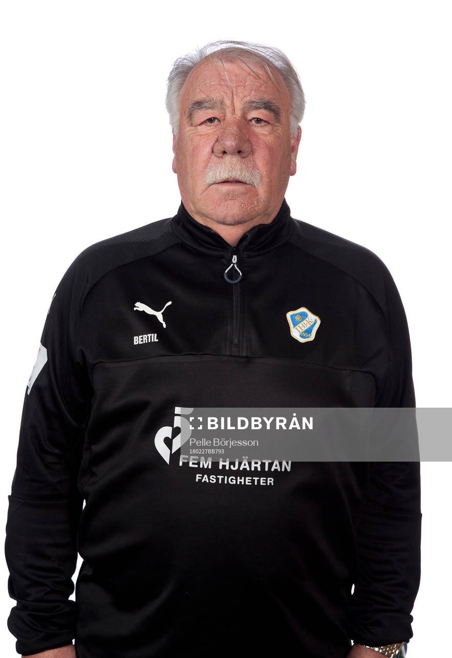 Halmstads materialförvaltare Bertil Andersson