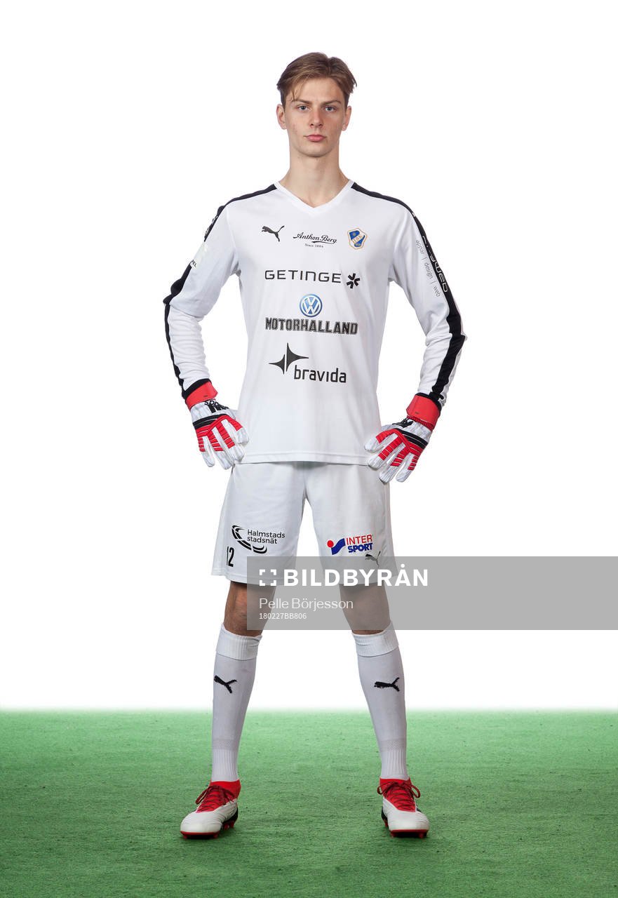 Halmstads målvakt Simon Andersson