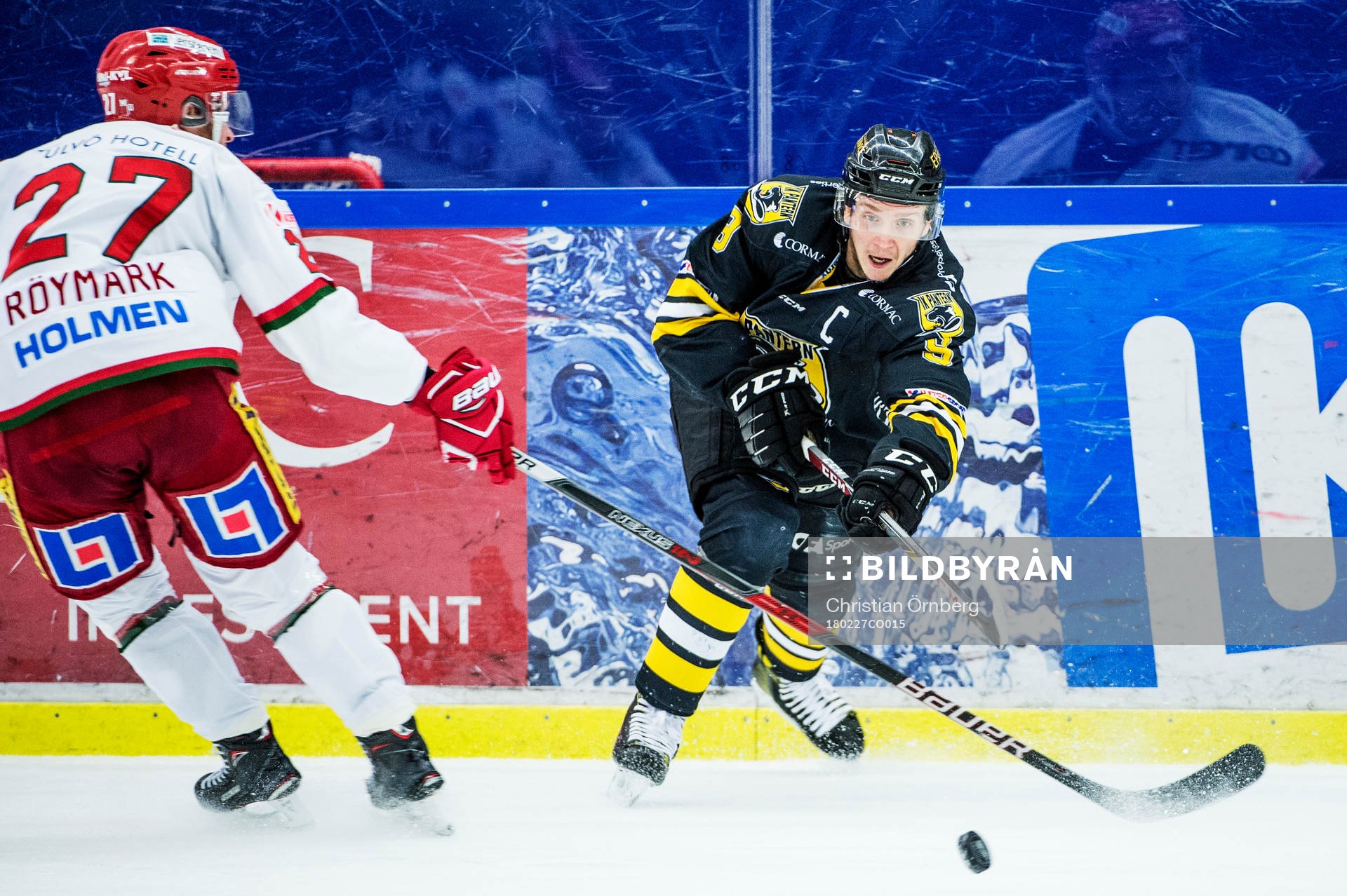Panterns Kim Johansson mot Modos Martin Röymark