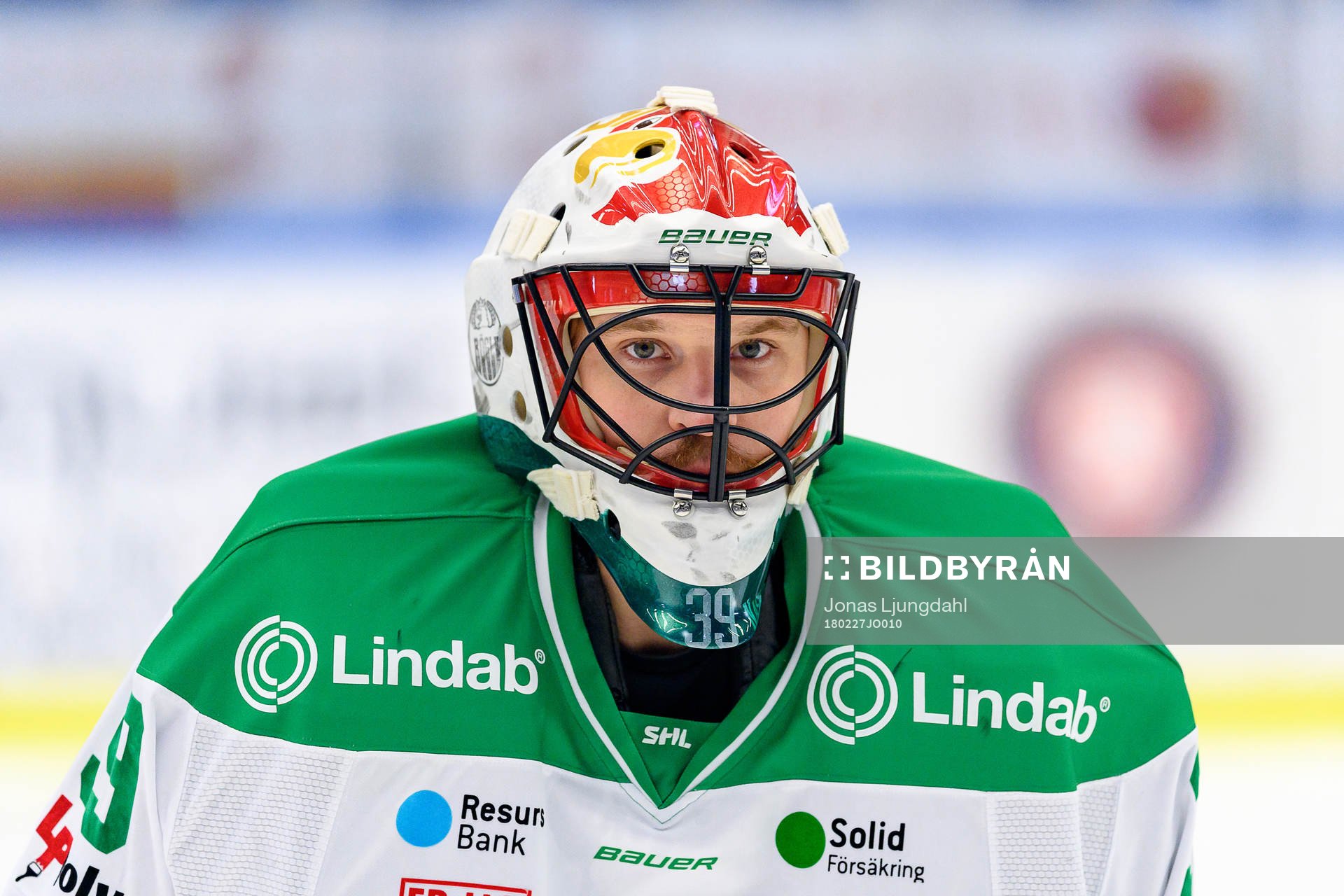Rögles målvakt Justin Pogge