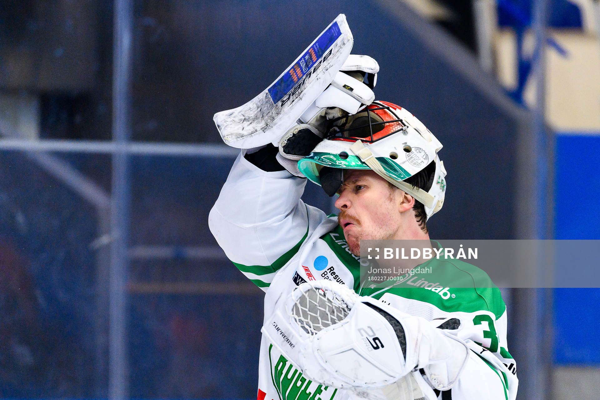 Rögles målvakt Justin Pogge