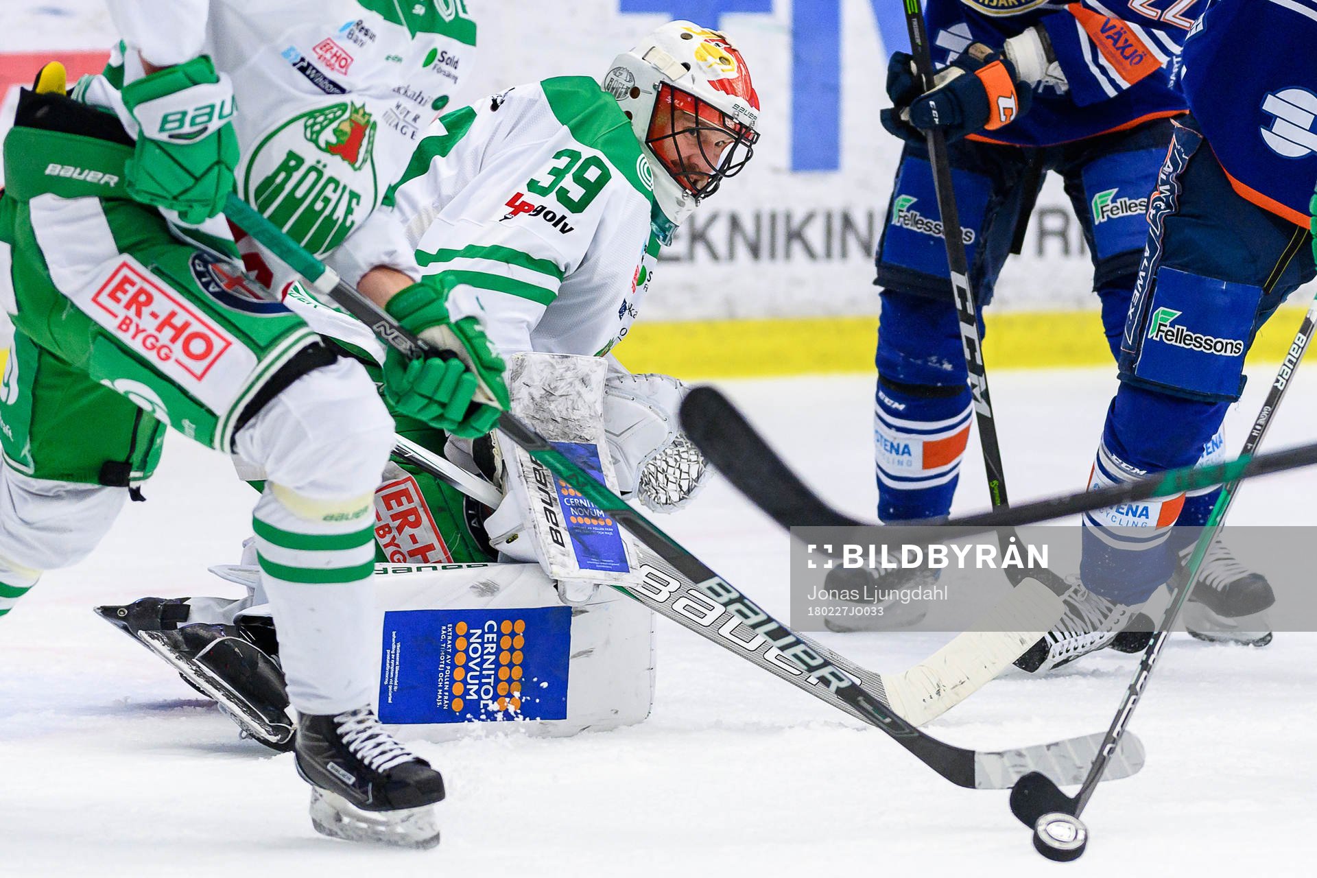 Rögles målvakt Justin Pogge