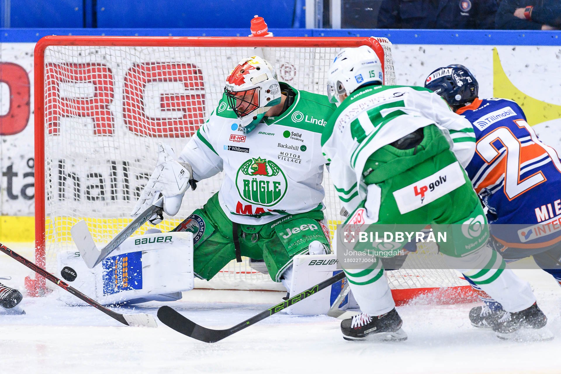 Rögles målvakt Justin Pogge