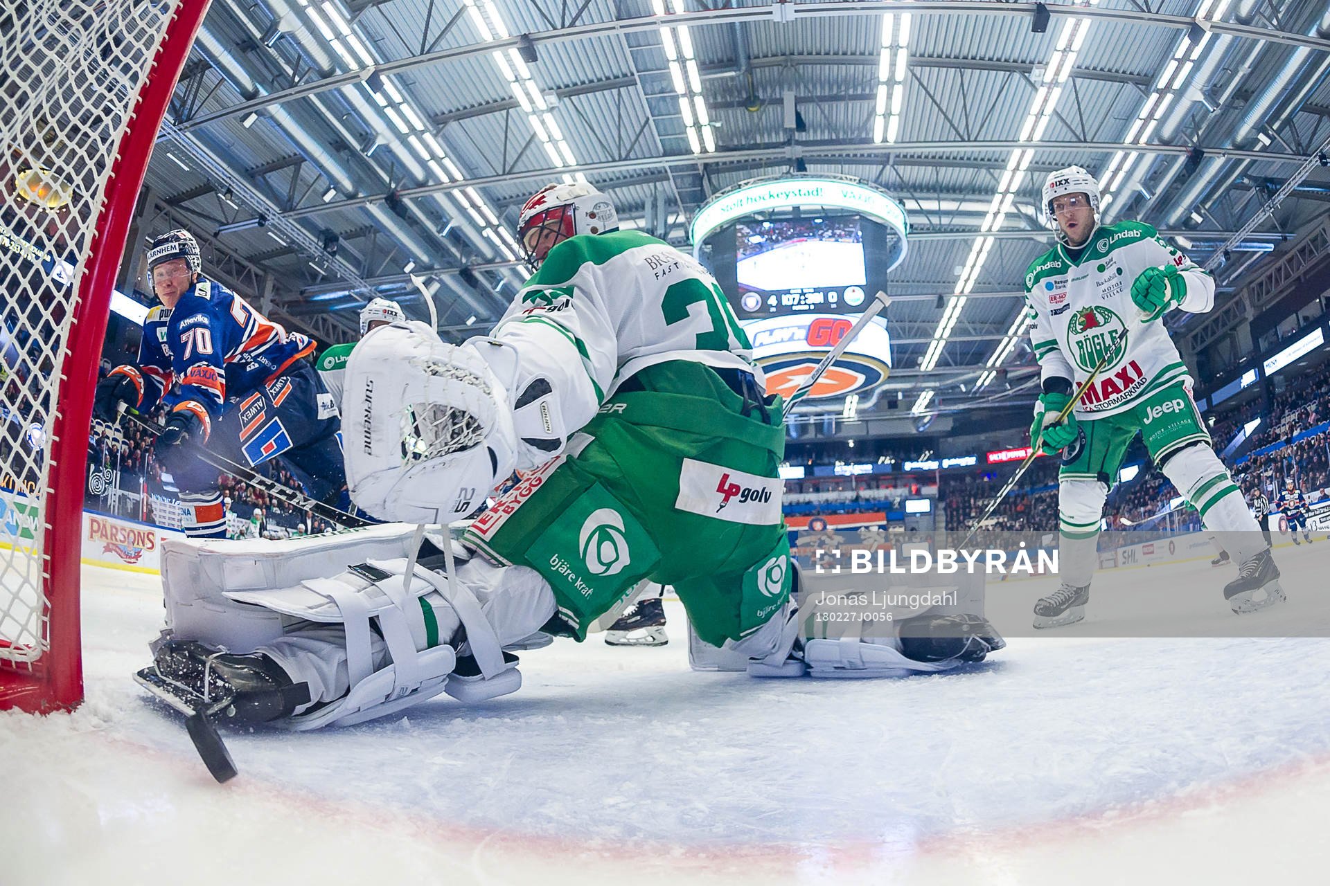 Växjös Dennis Rasmussen gör mål 5-0 bakom Rögles
