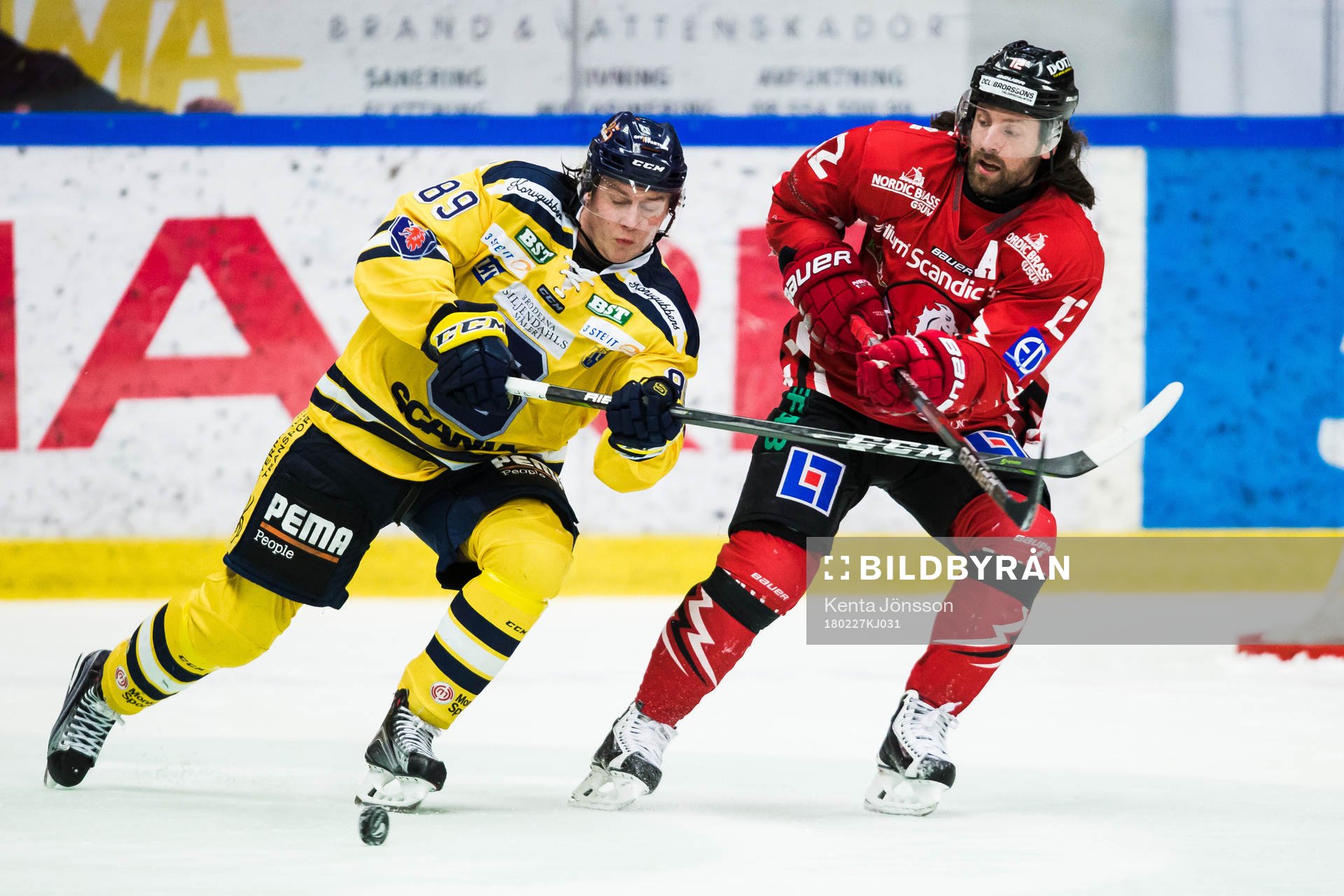 Vita Hästens Daniel Josefsson och Södertäljes David