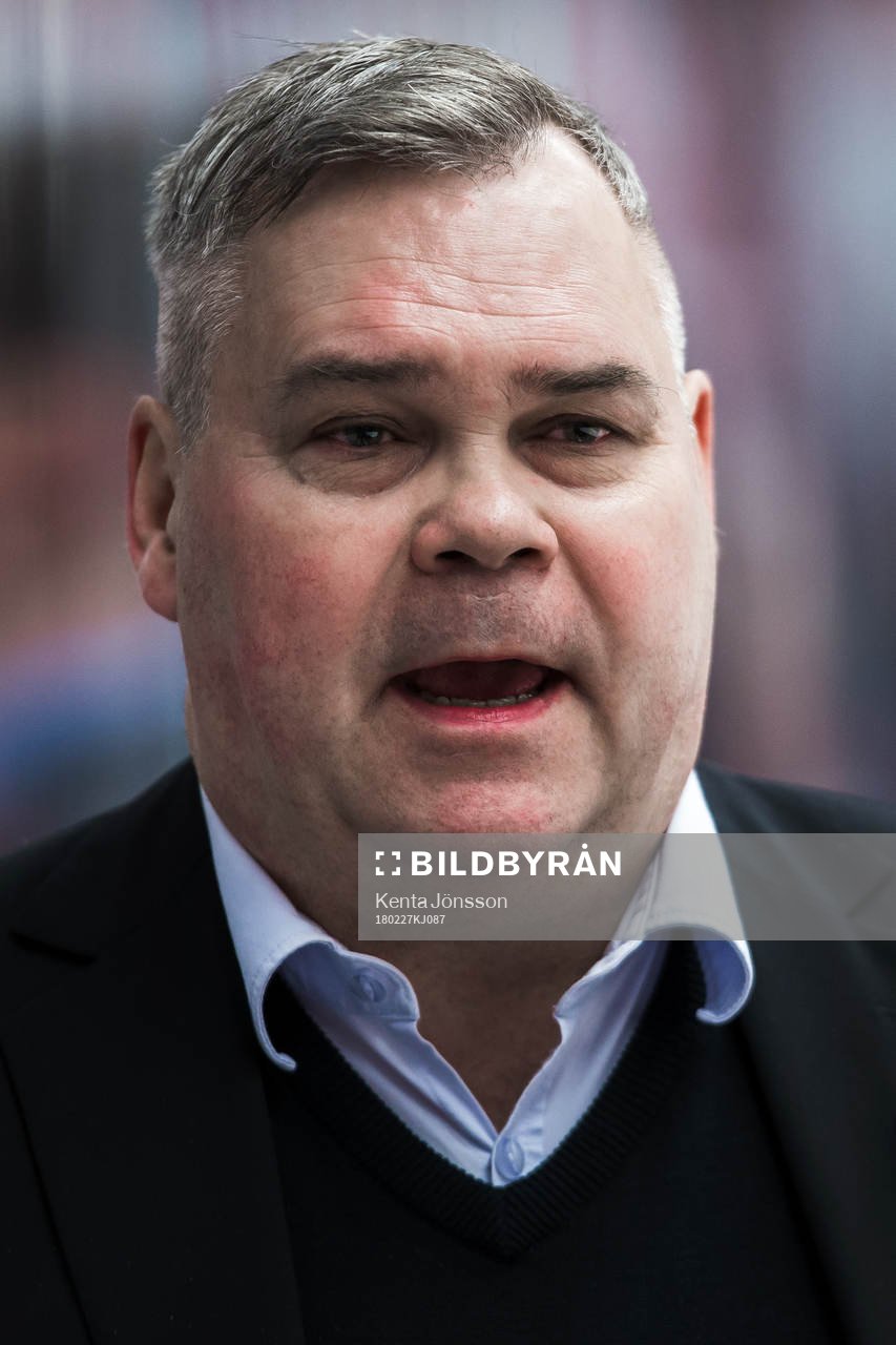 Vita Hästens tränare Leif Strömberg
