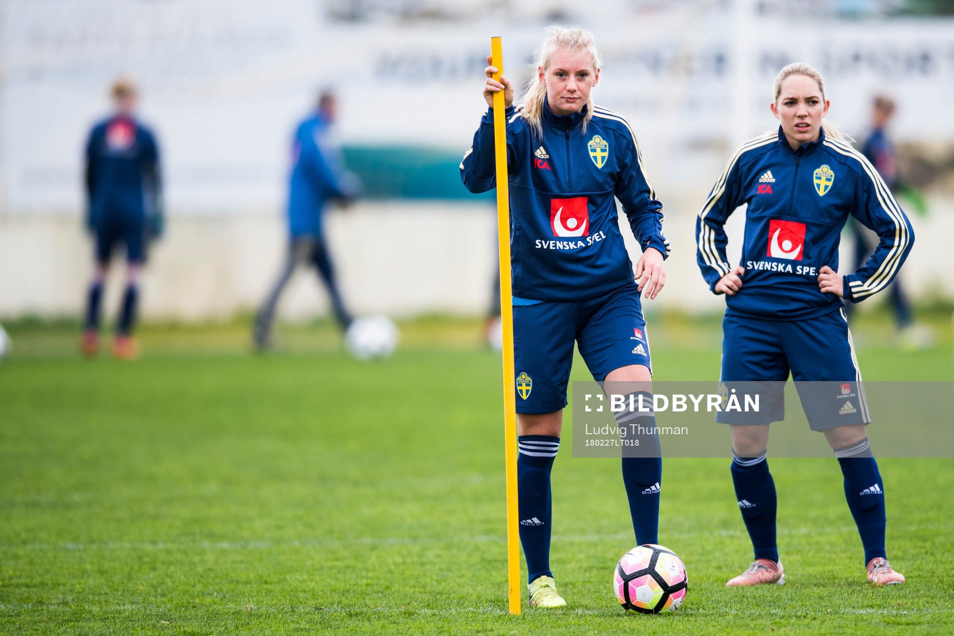 Stina Blackstenius och Elin Rubensson