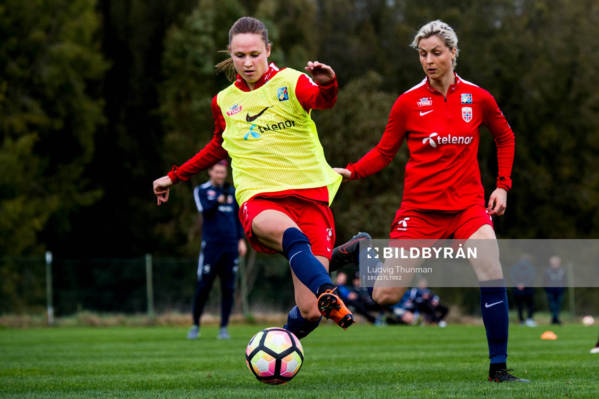 Caroline Graham Hansen och Ingrid Marie Spord
