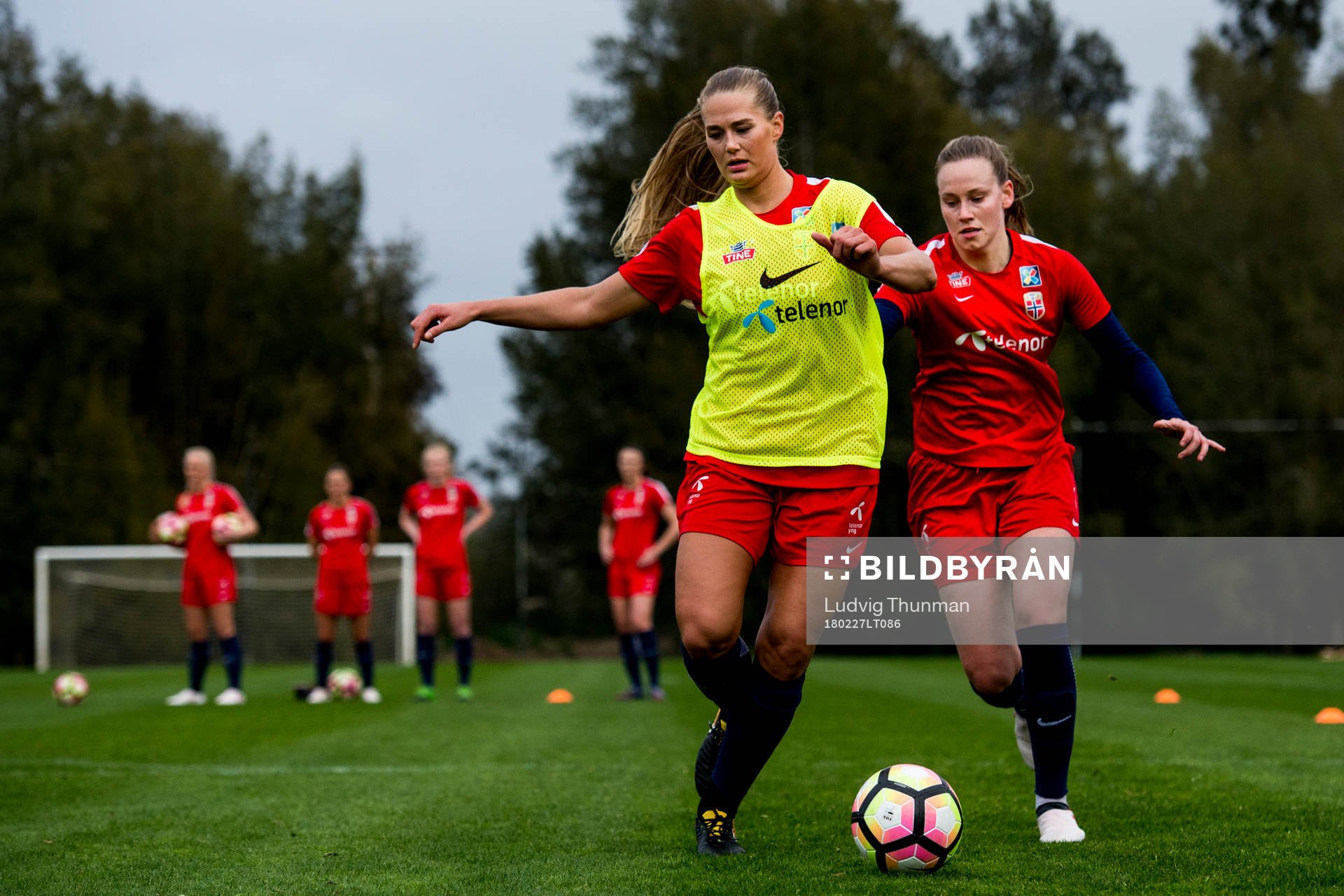 Lisa-Marie Karlseng Utland och Stine Pettersen Reinås