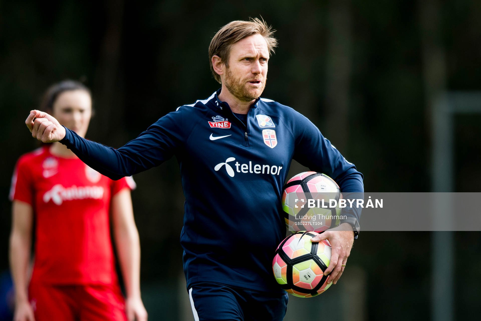 Norges förbundskapten Martin Sjögren