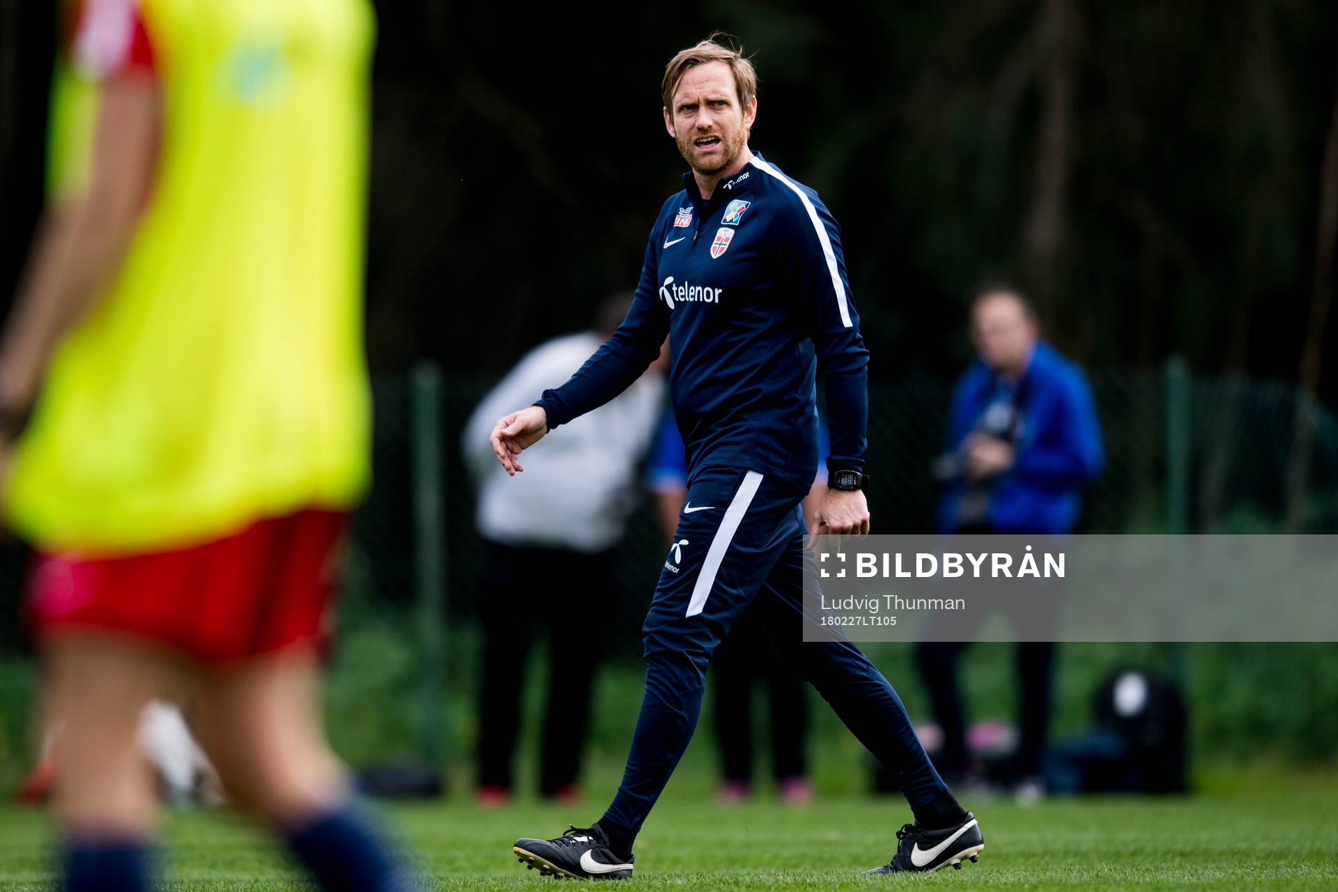 Norges förbundskapten Martin Sjögren