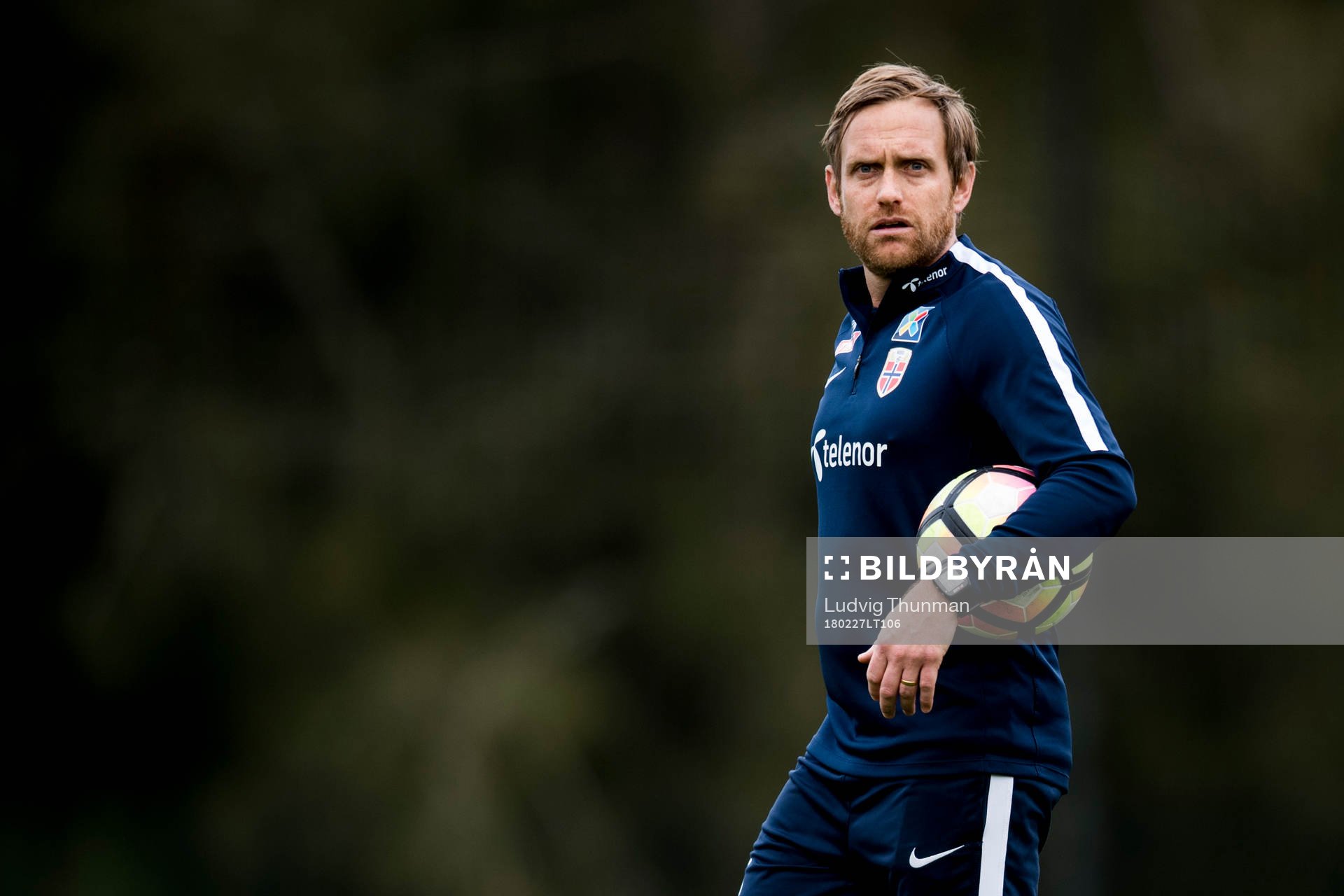 Norges förbundskapten Martin Sjögren