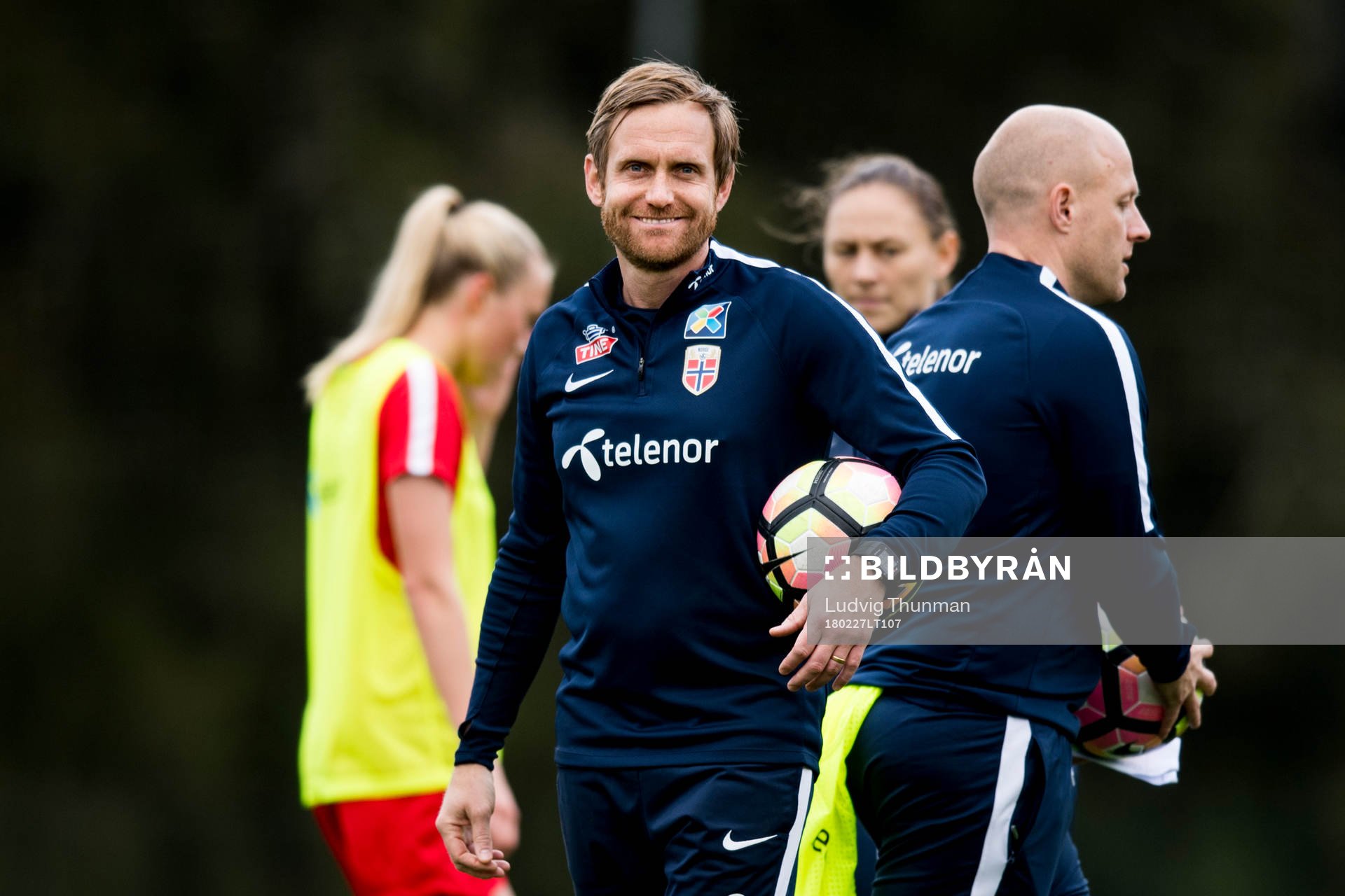 Norges förbundskapten Martin Sjögren