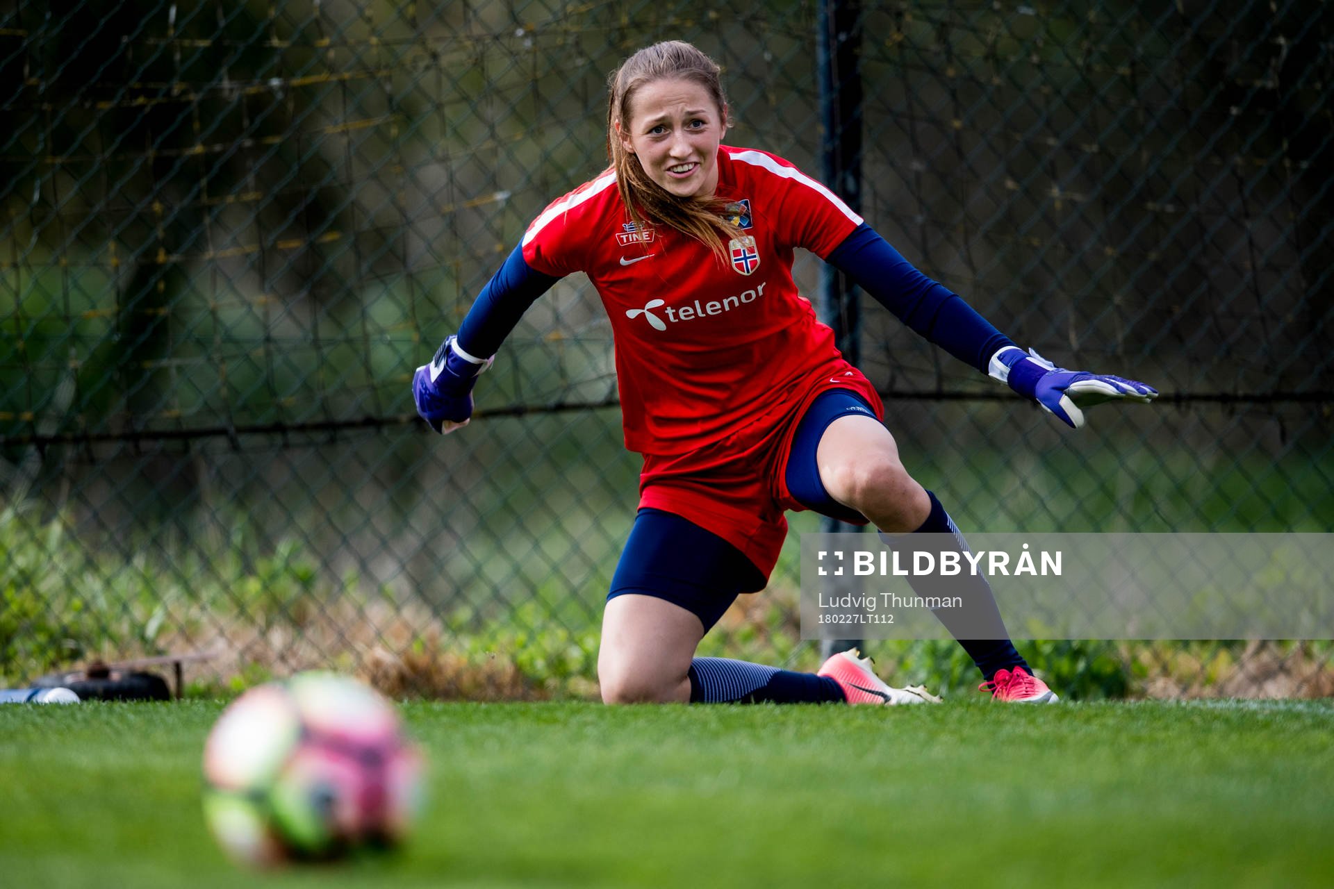 Målvakt Cecilie Fiskerstrand