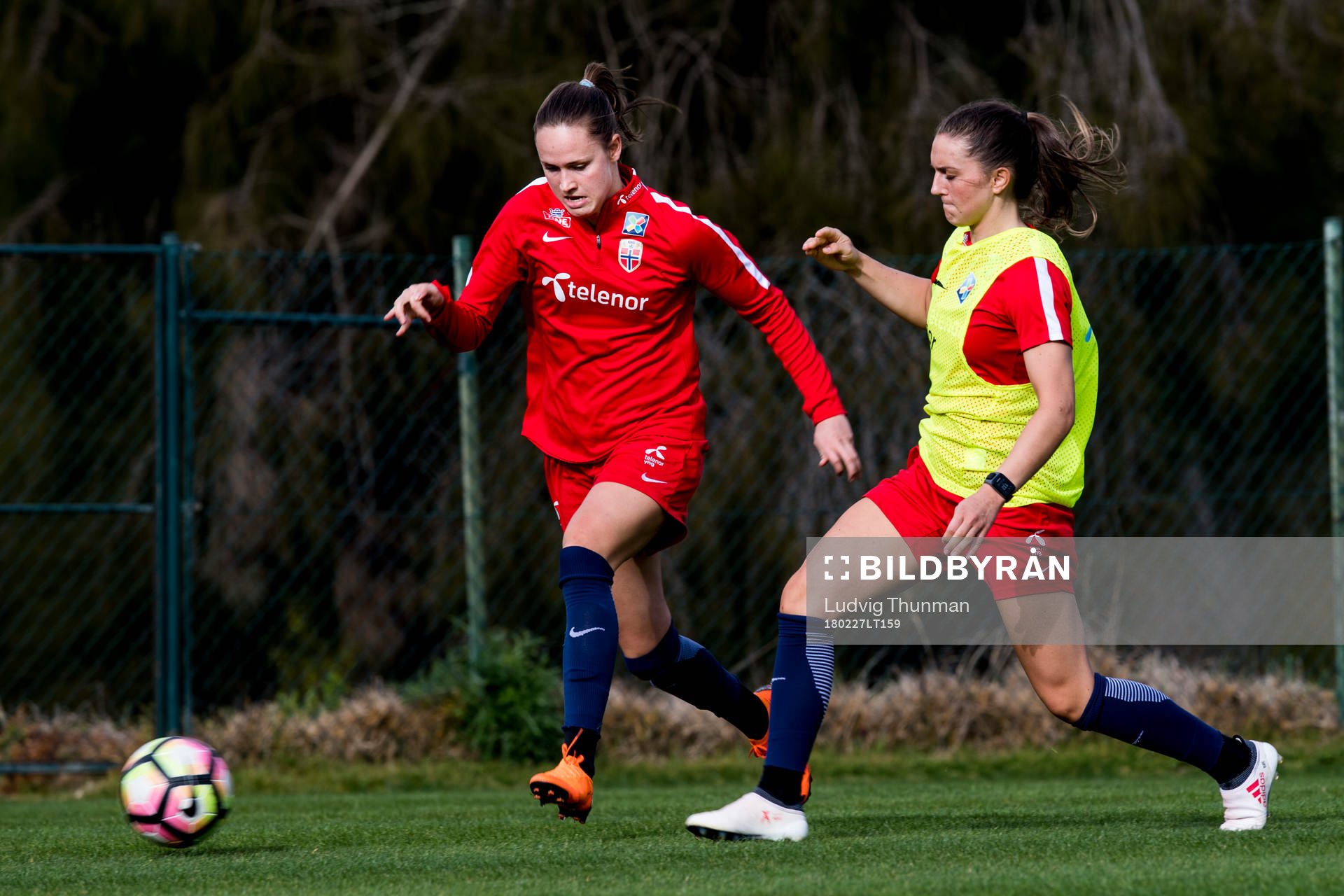Caroline Graham Hansen och Vilde Bøe Risa