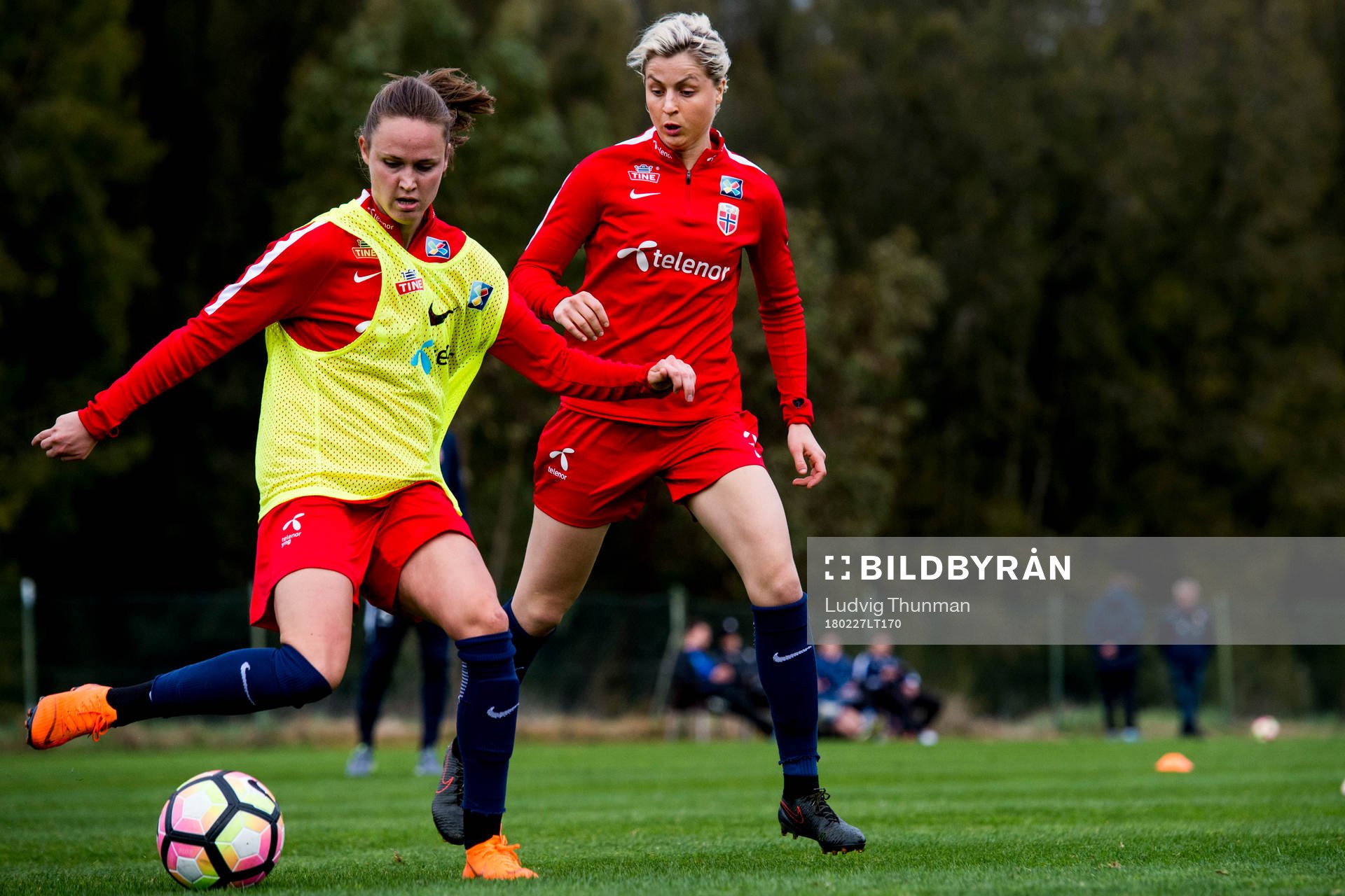 Caroline Graham Hansen och Ingrid Marie Spord