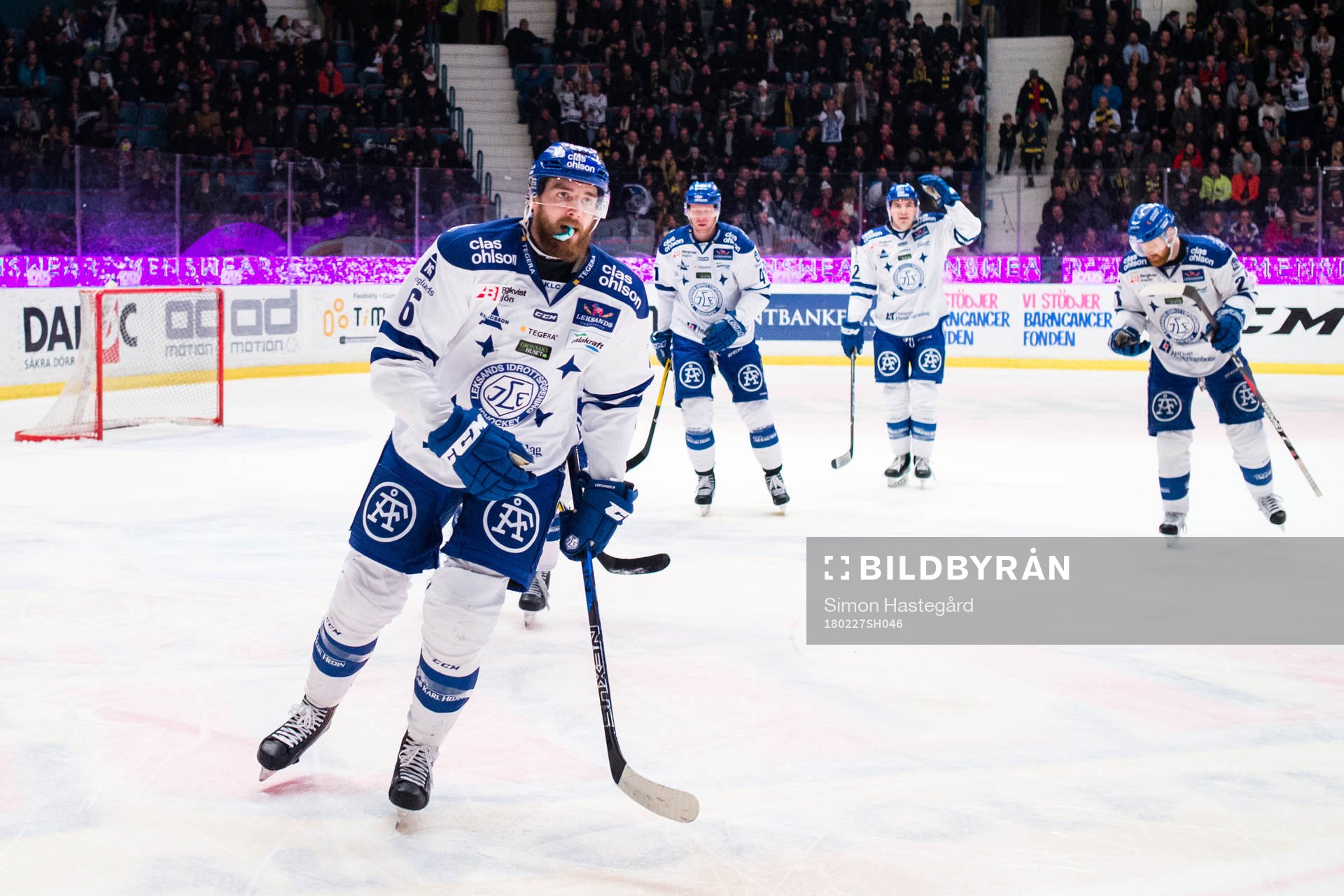 Leksands Austin Madaisky jublar