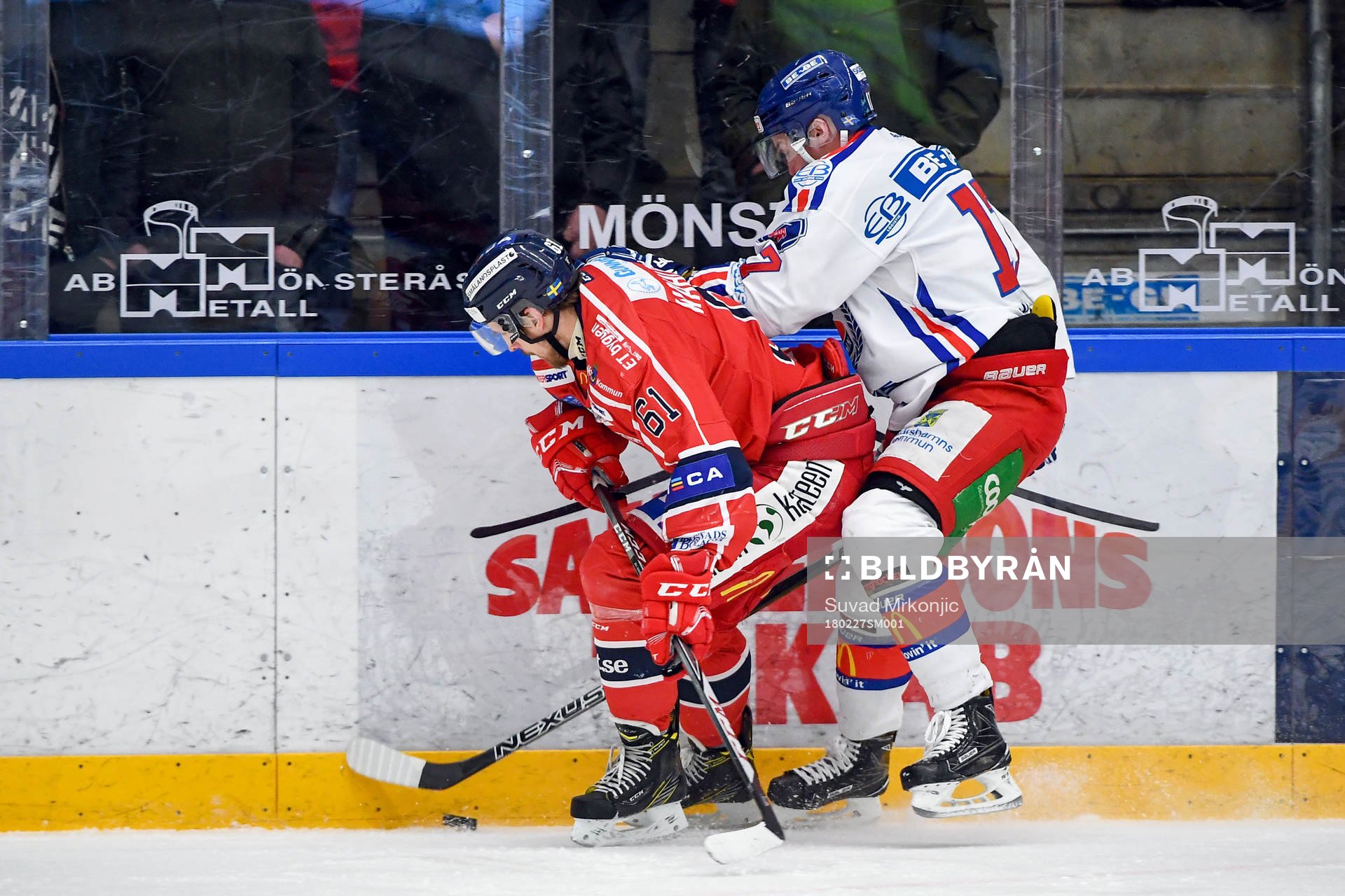 Västerviks Emil Wahlberg och Oskarshamns Jonas Engström