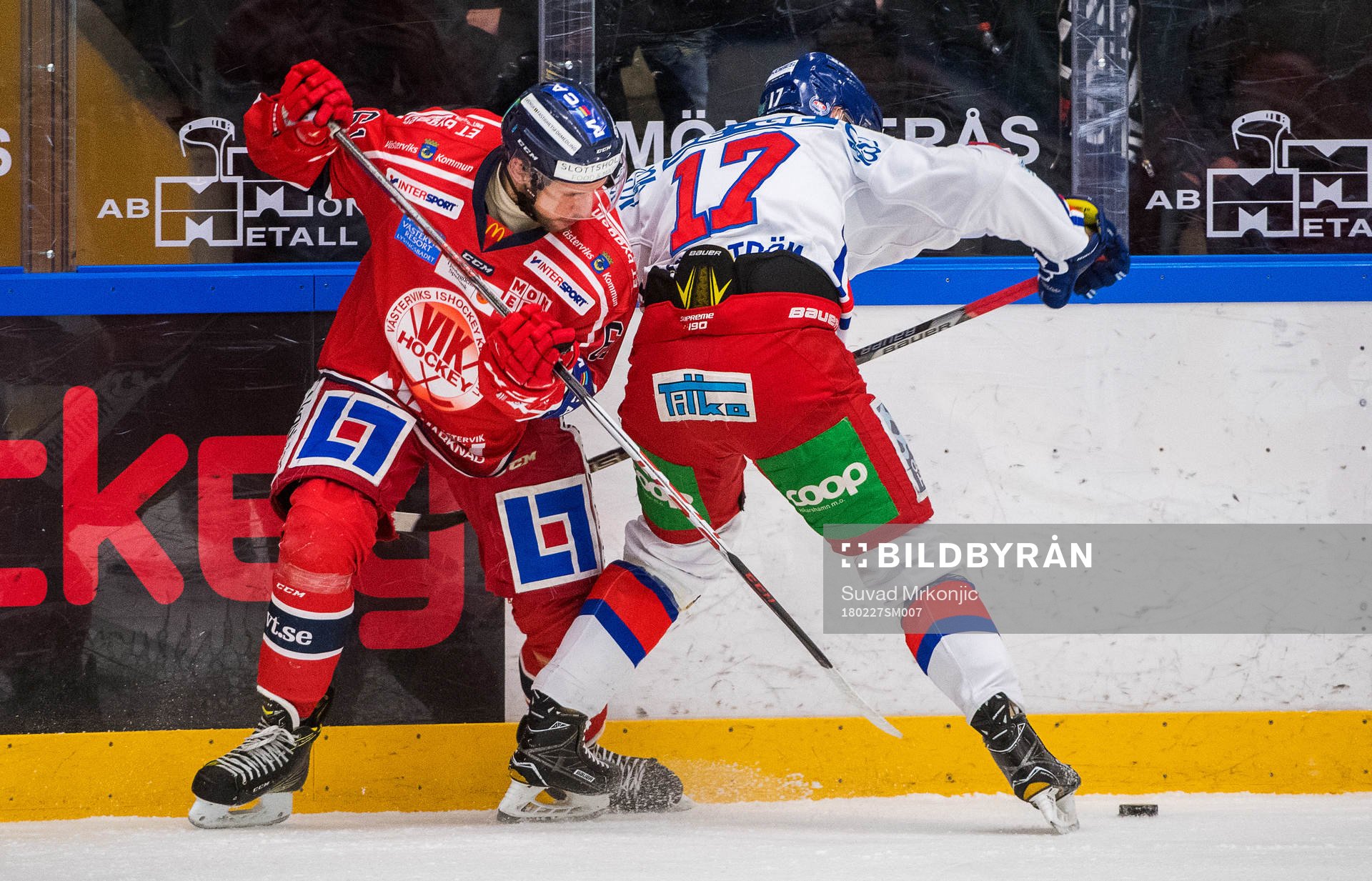 Västerviks Emil Wahlberg och Oskarshamns Jonas Engström