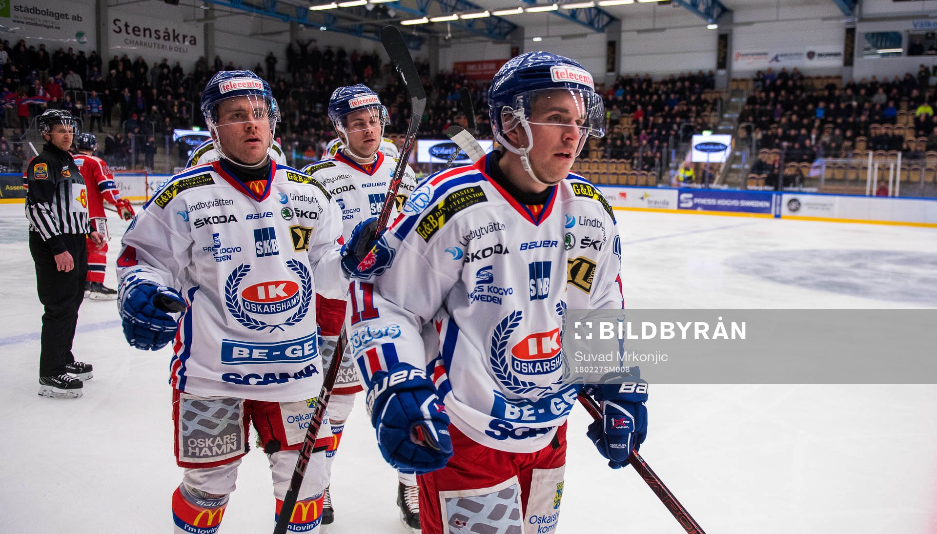 Oskarshamns Victor Löfstedt jublar