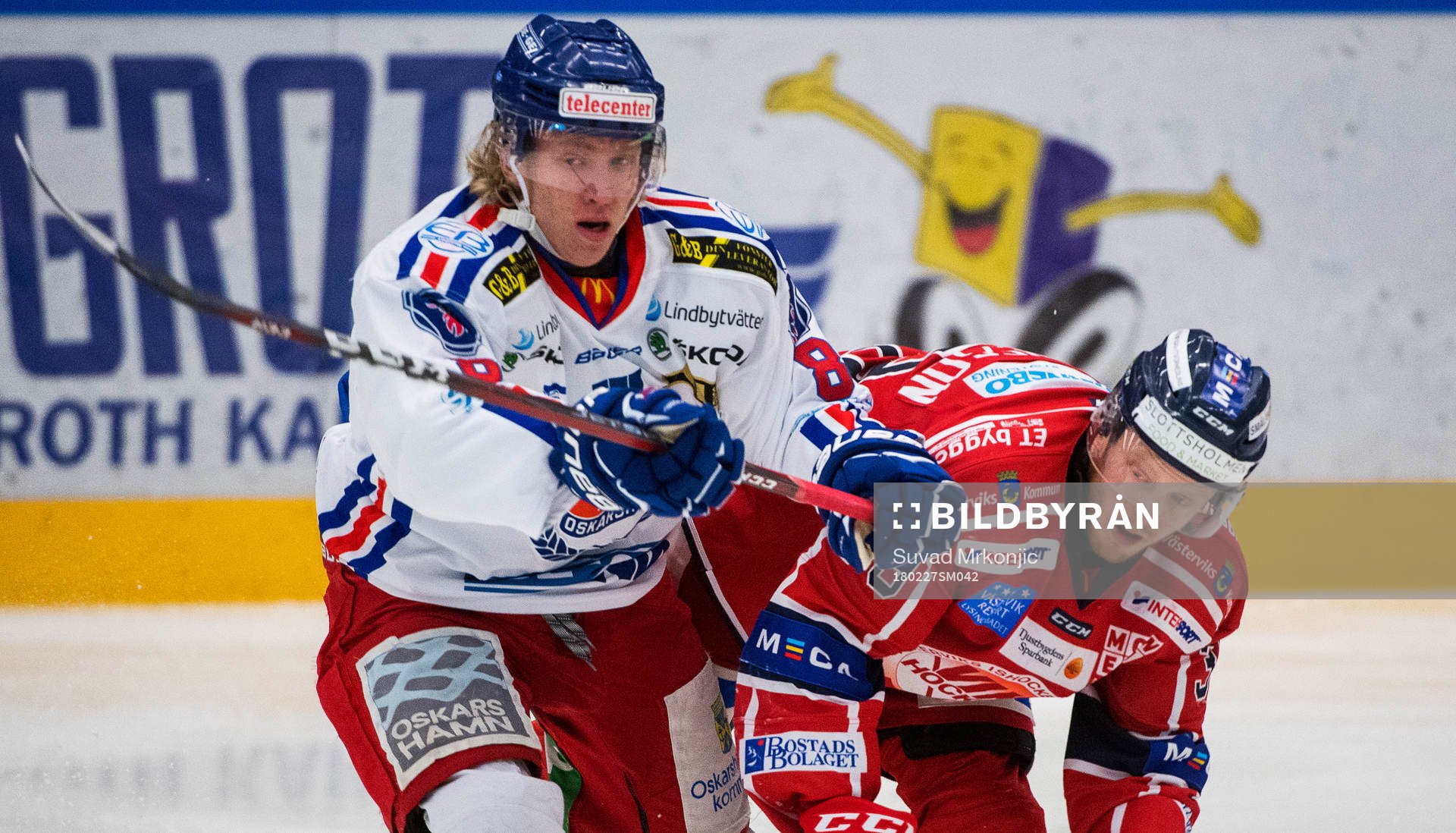 Oskarshamns Marcus Sylvegård och Västerviks Pierre