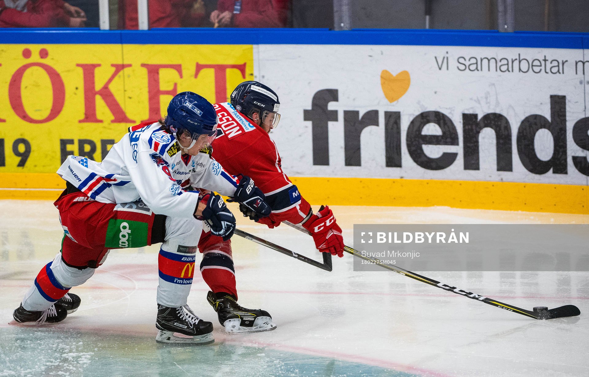 Oskarshamns John Dahlström och Västerviks Oskar Carlsson