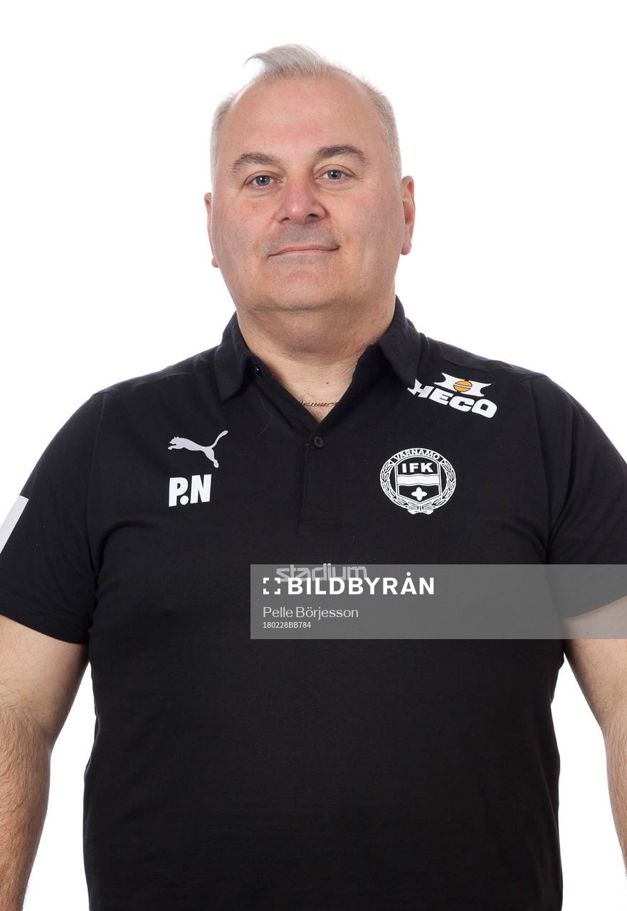 Värnamos tränare Pavlos Nikolaidis