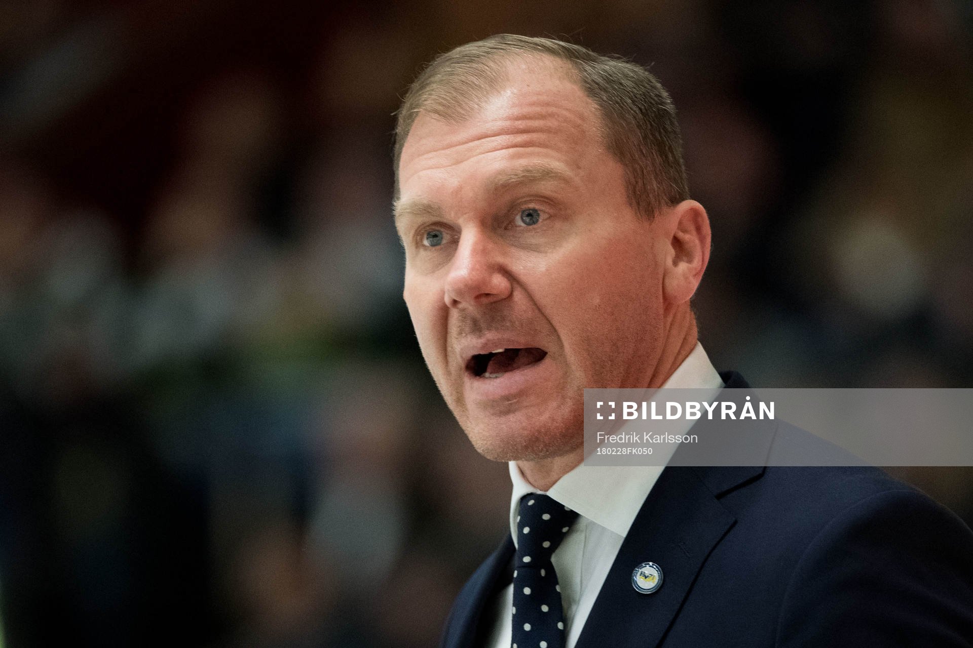 s tränare Johan Lindbom