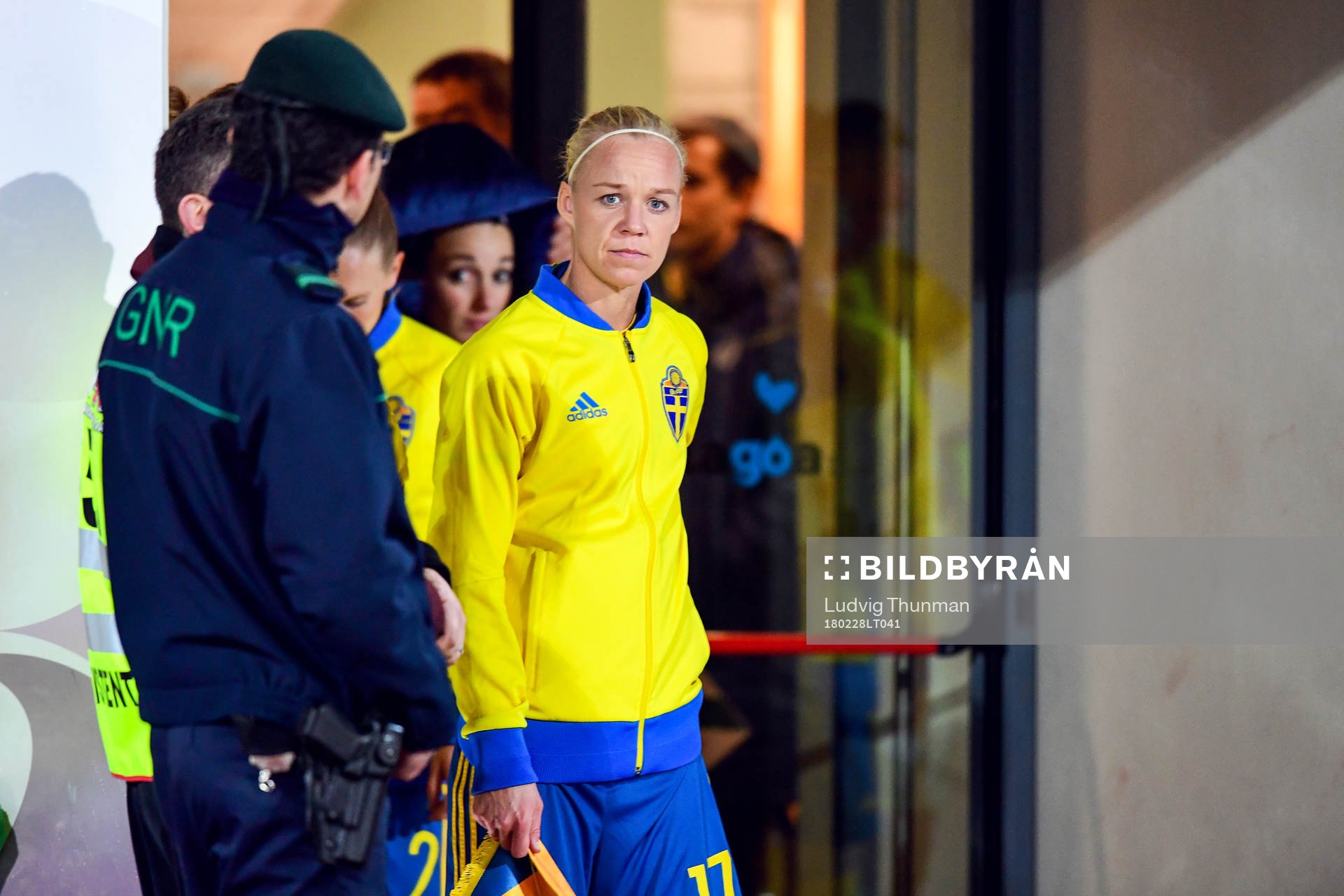 Sveriges Caroline Seger gör entre