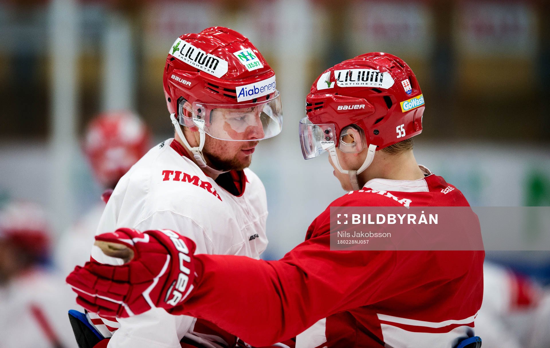 Timrås Tobias Liljendahl och Vilmos Gallo
