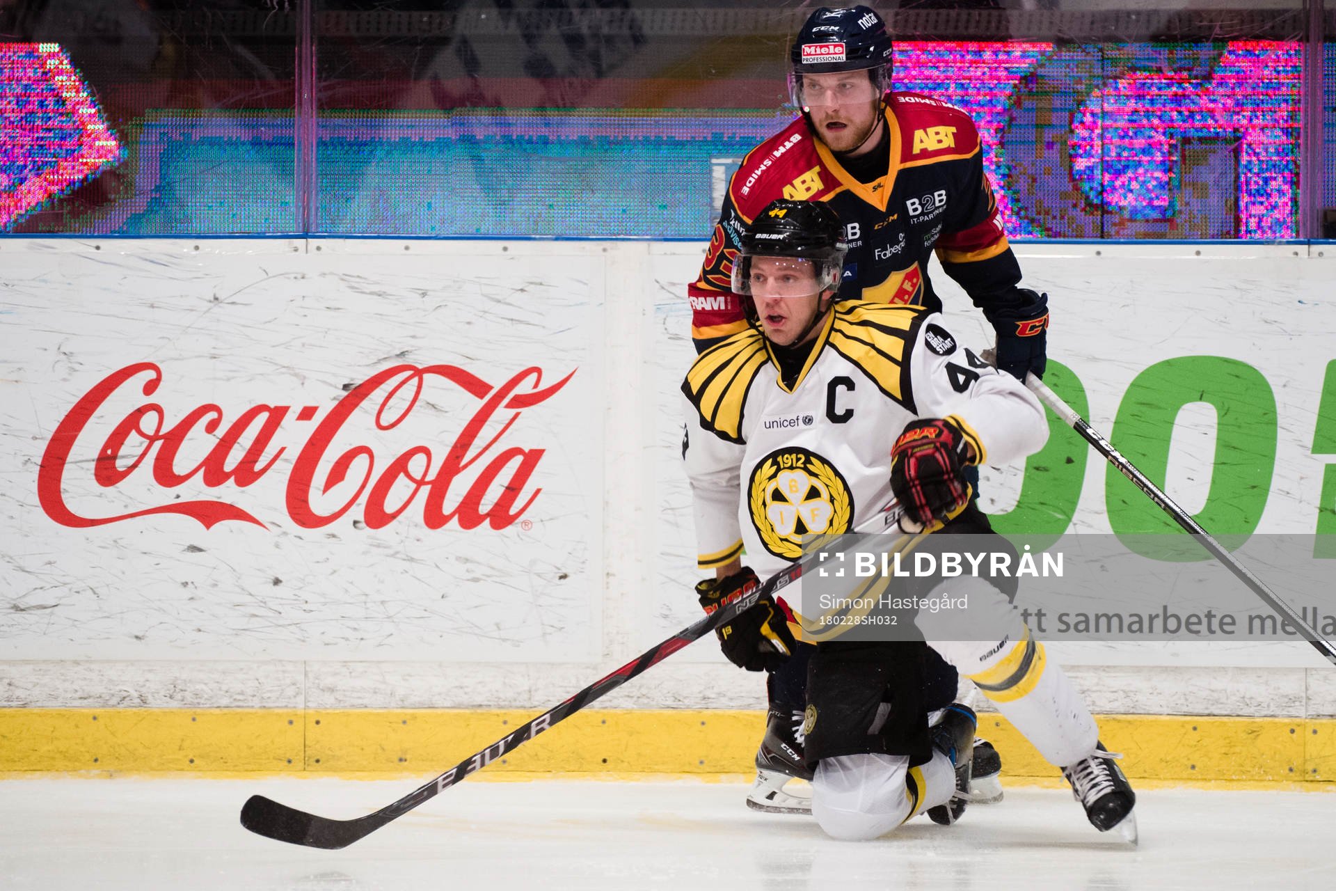 Brynäs Jacob Blomqvist och Djurgårdens Linus Hultström