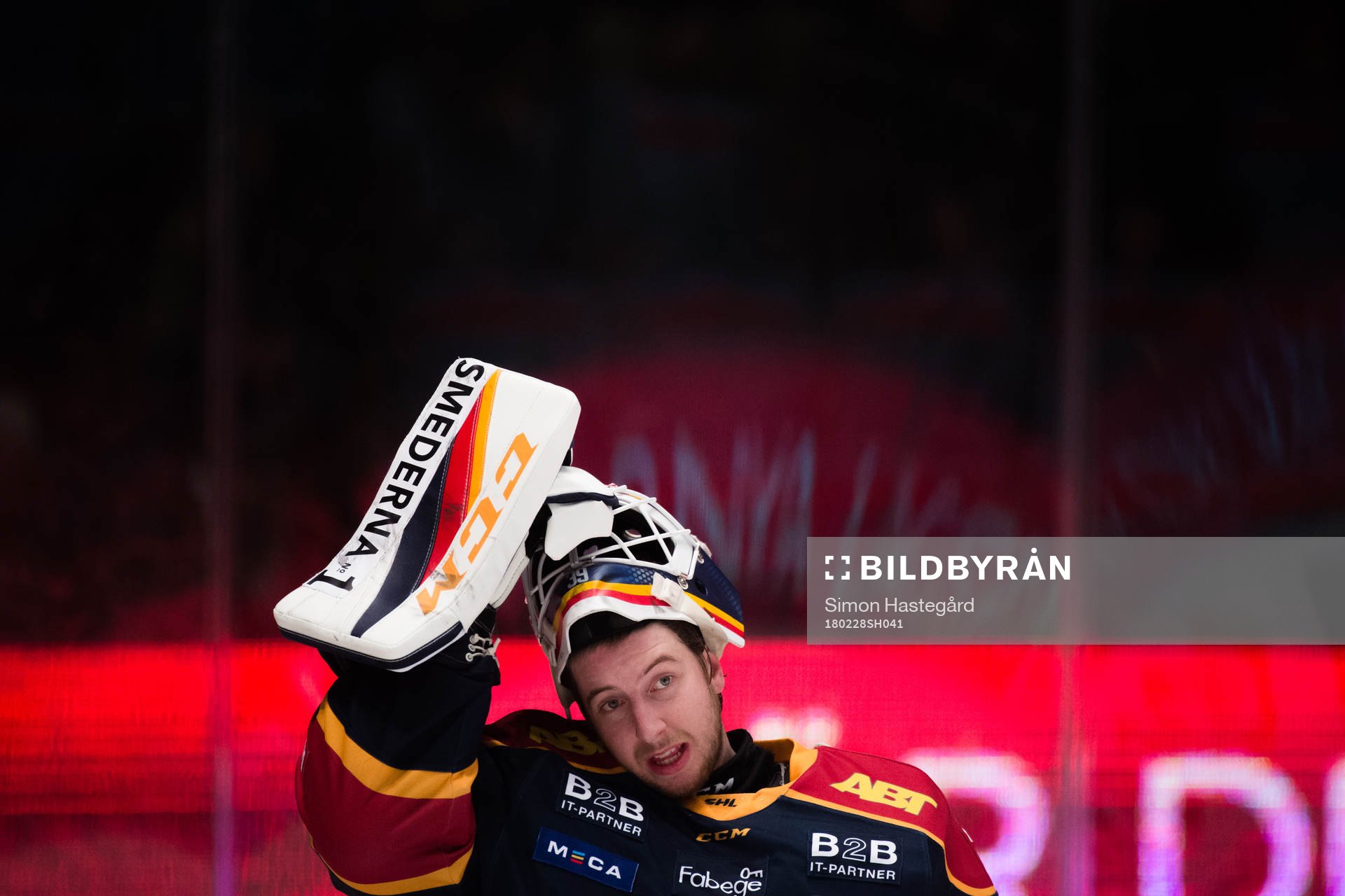 Djurgårdens målvakt Adam Reideborn