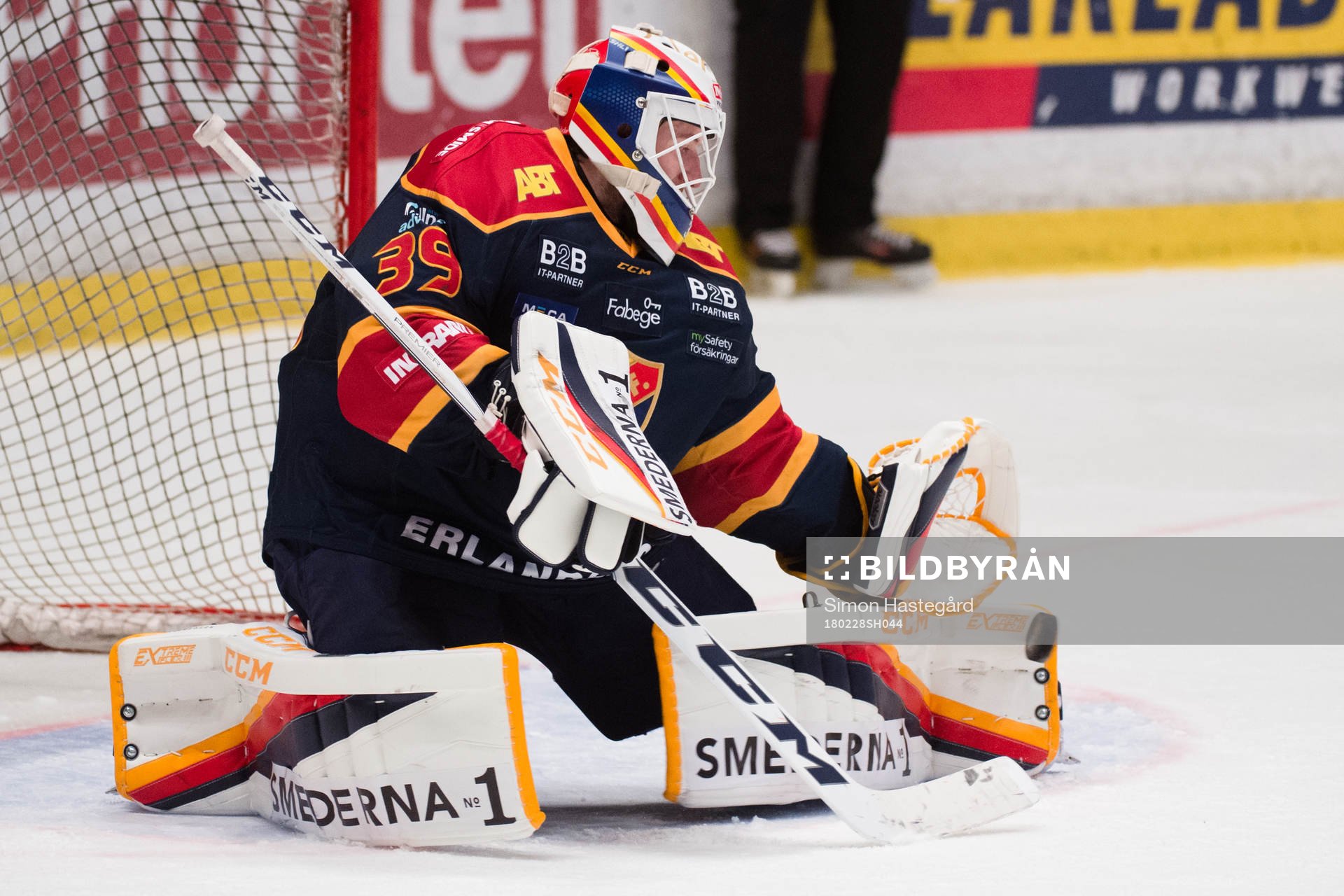Djurgårdens målvakt Adam Reideborn
