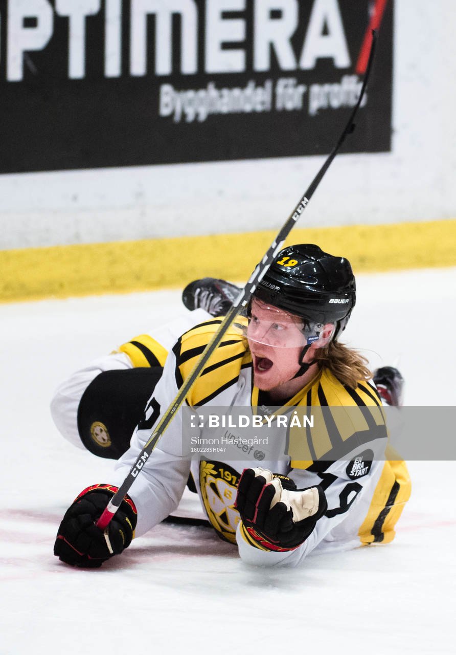 Brynäs Ludvig Nilsson reagerar