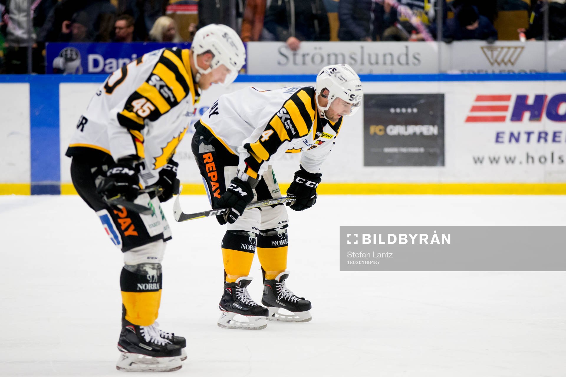 Skellefteås Oscar Möller och Bud Holloway