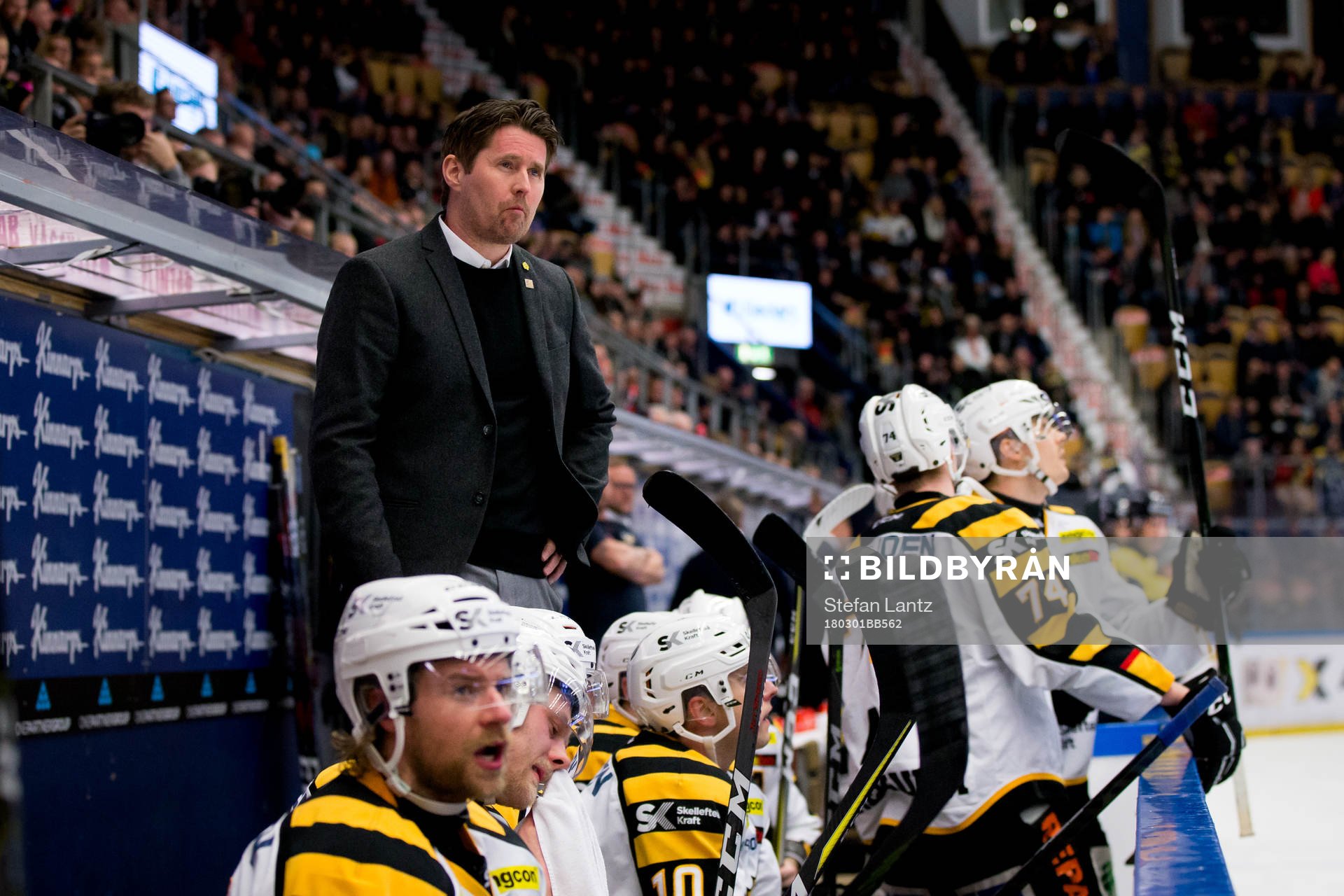 Skellefteås tränare Stefan Klockare